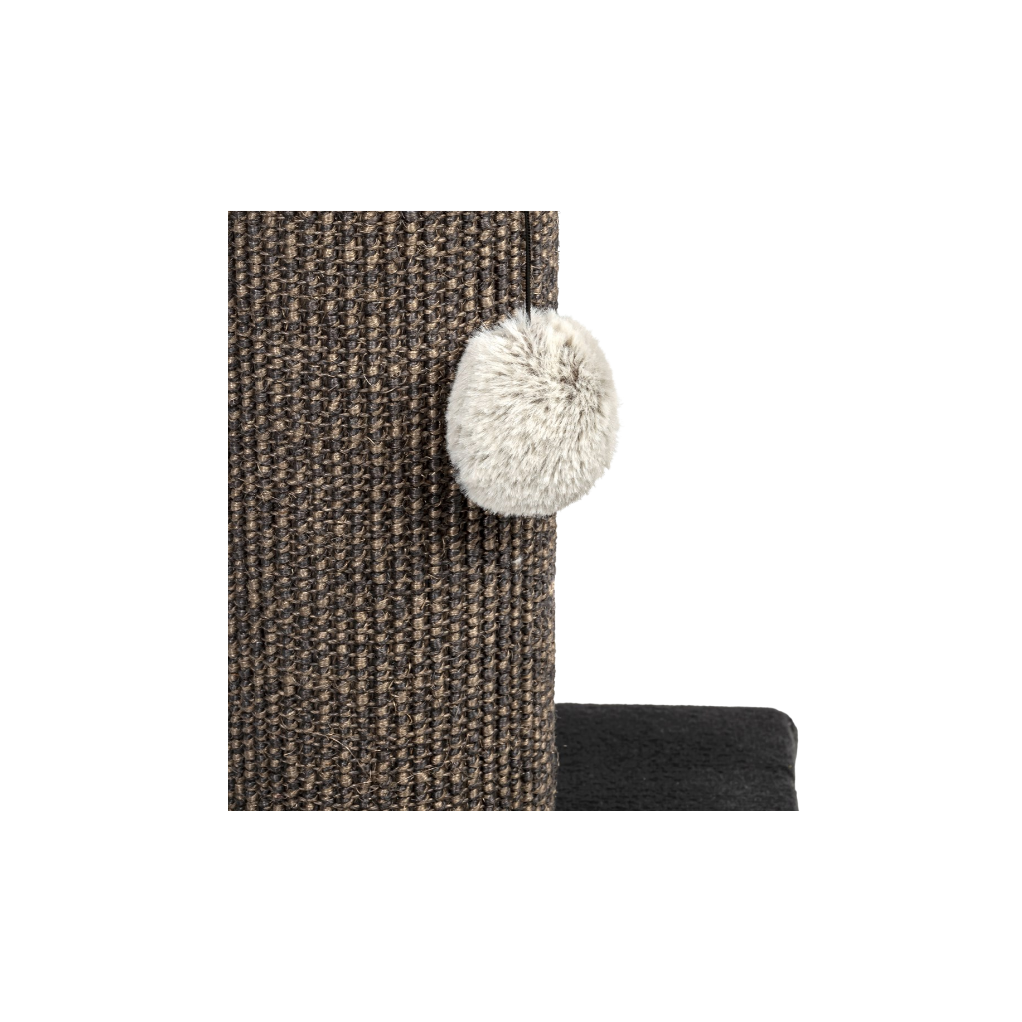 eComfy Alex Cat Scratcher 59cm Black-Grey
