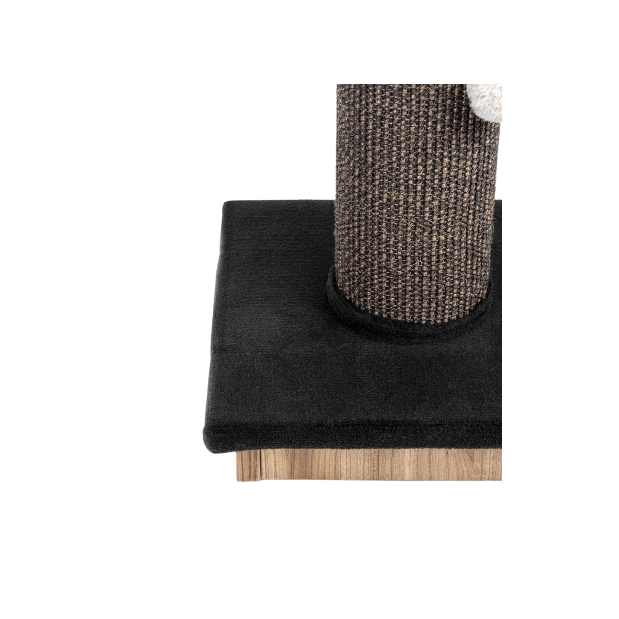 eComfy Alex Cat Scratcher 59cm Black-Grey