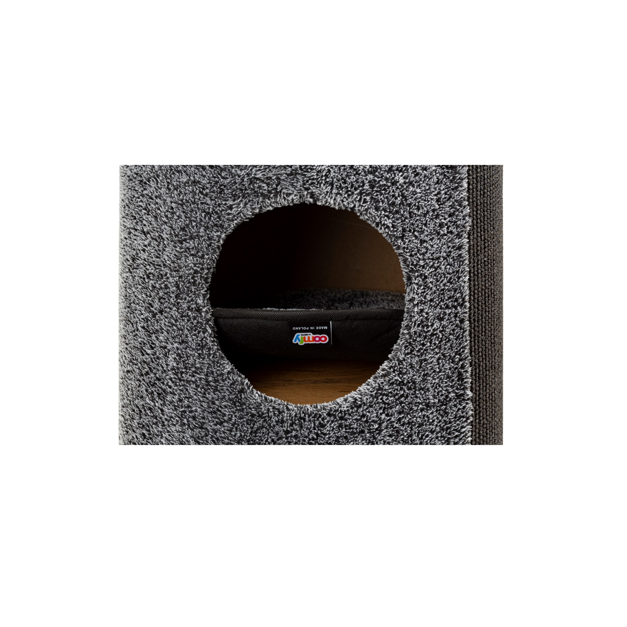 eComfy Tube Scratcher 63x36cm Grey