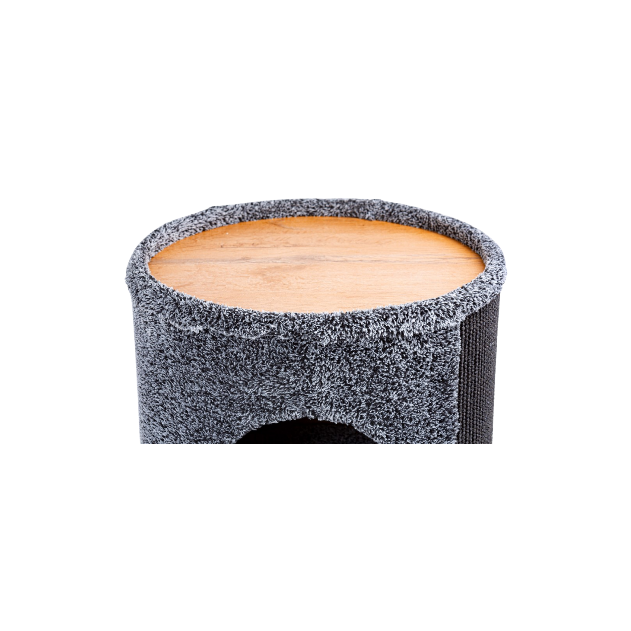 eComfy Tube Scratcher 63x36cm Grey