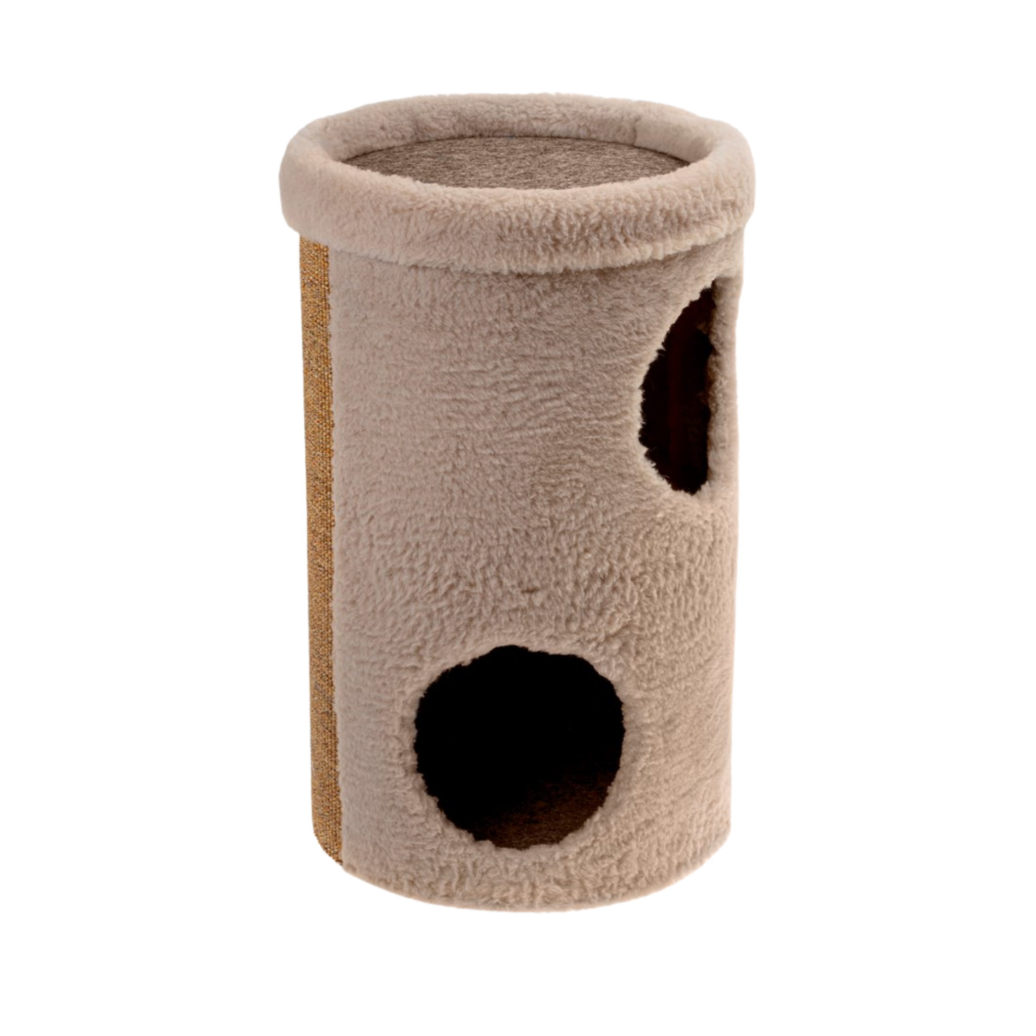 eComfy Tube Scratcher 63x36cm Beige