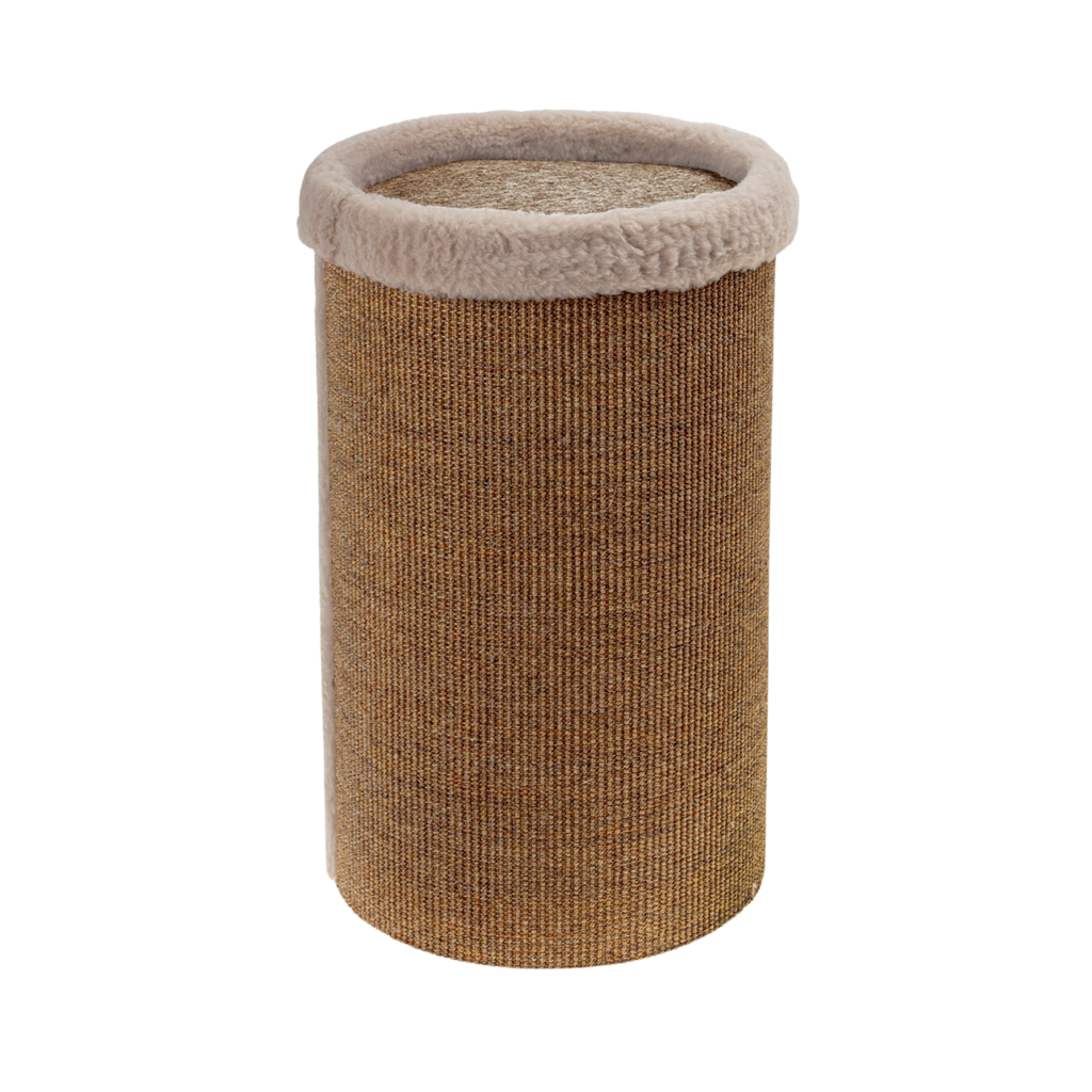 eComfy Tube Scratcher 63x36cm Beige