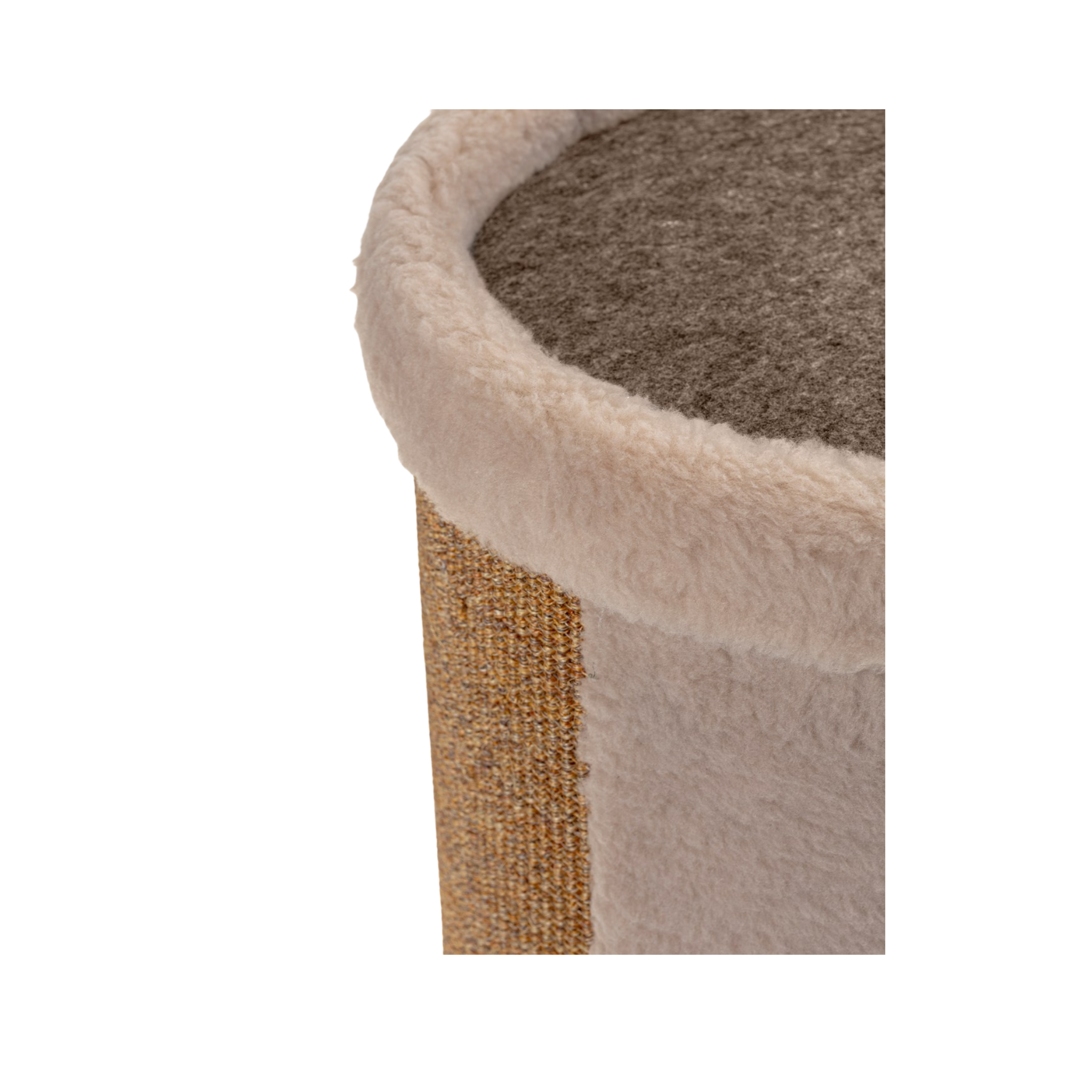 eComfy Tube Scratcher 63x36cm Beige