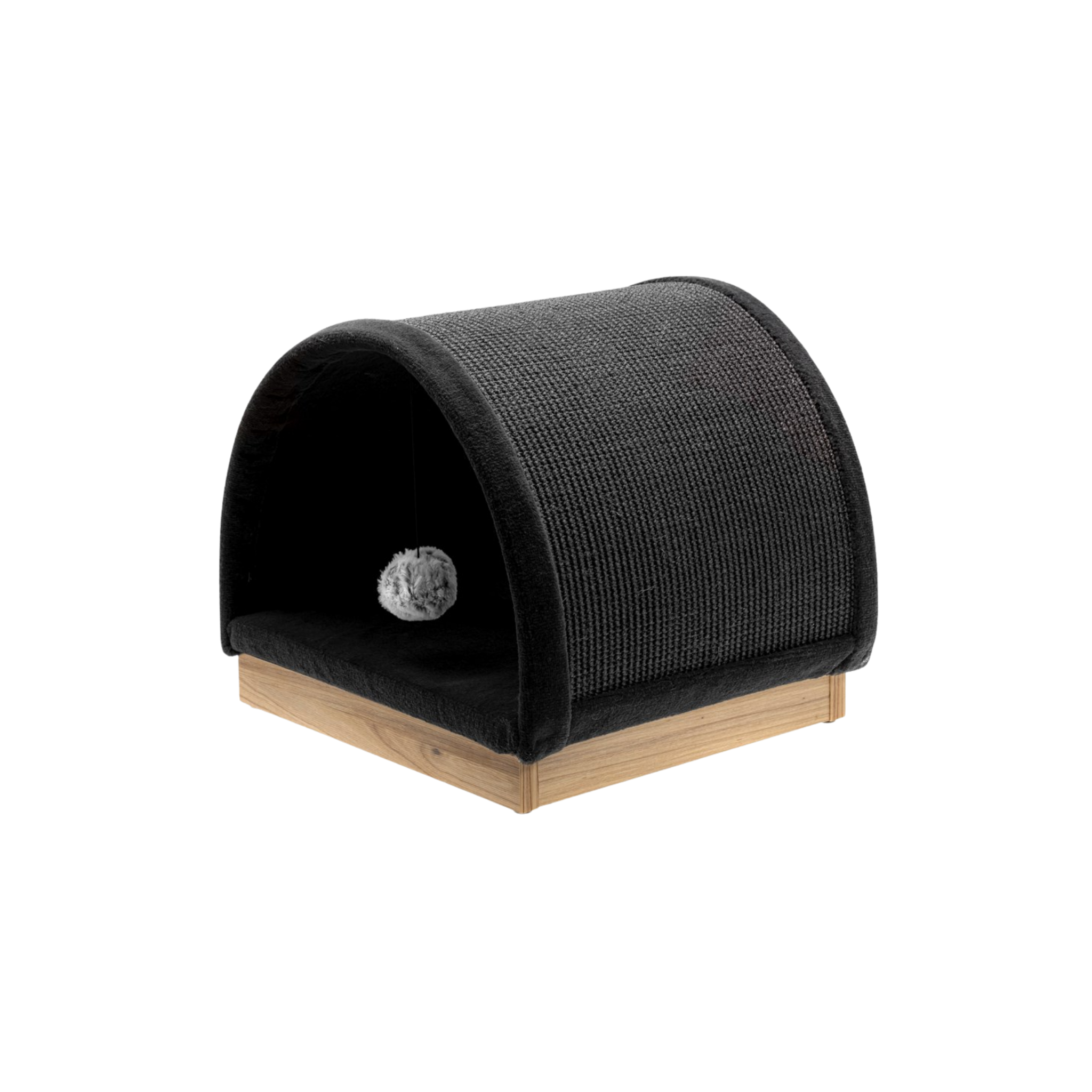 eComfy Scratcher Half Moon Grey 35x60cm