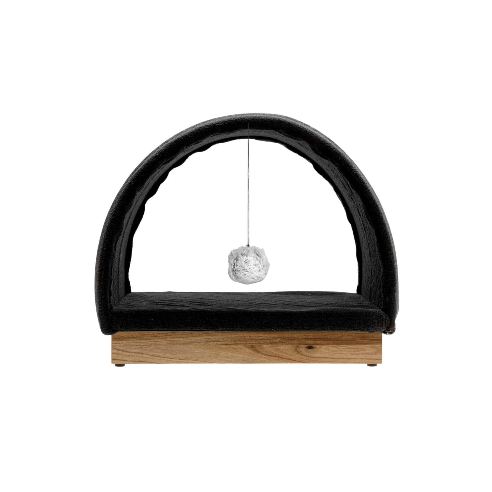 eComfy Scratcher Half Moon Grey 35x60cm