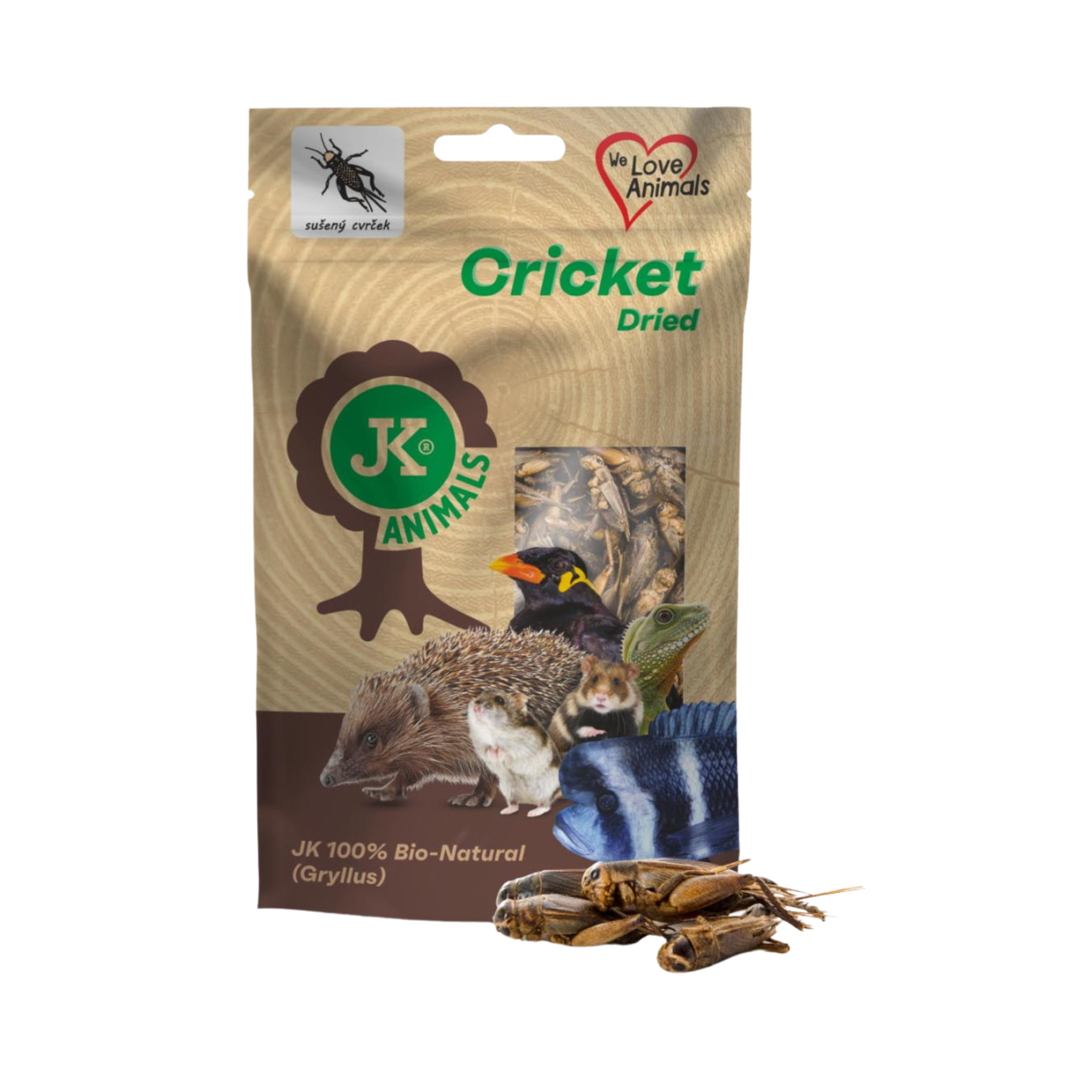Jk Animals Cricket (Gryllus) Dried 80g
