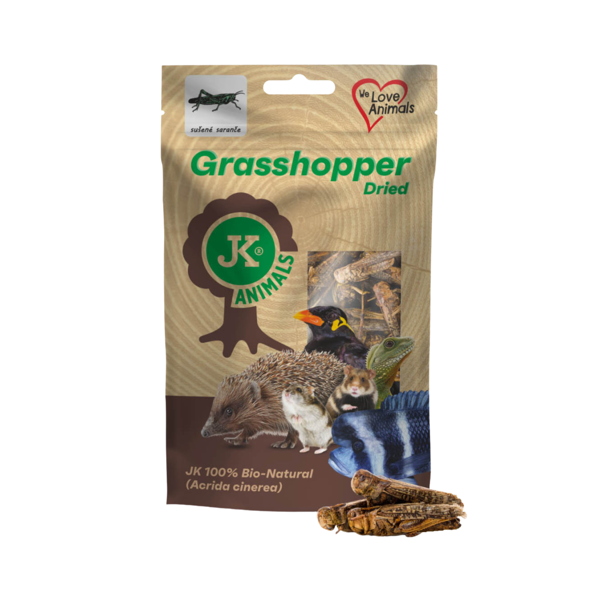 Jk Animals Grasshopper (Acrida Cinerea) Dried 80g