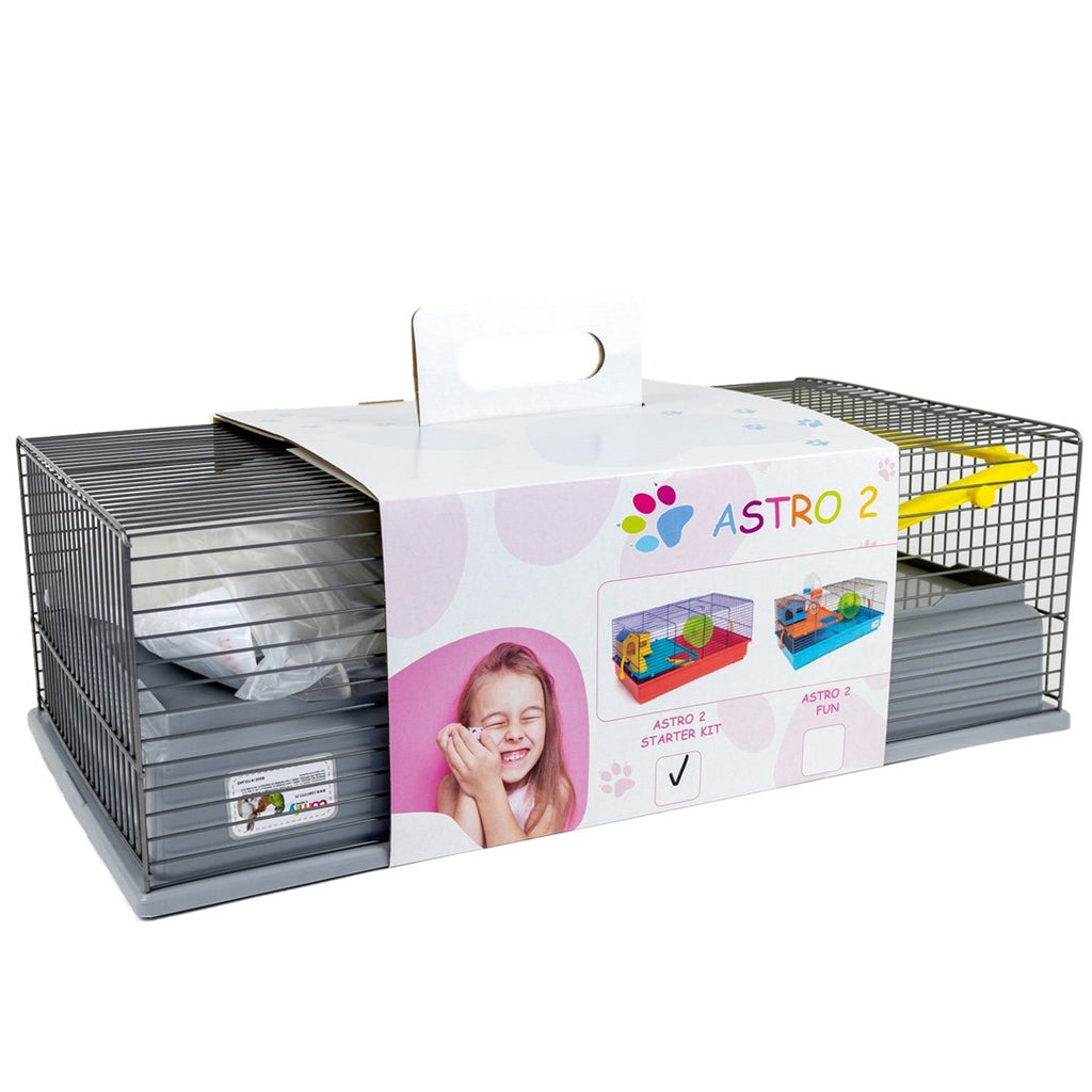 ComfyPet Astro 2 Cage Starter Kit 57x30x26cm