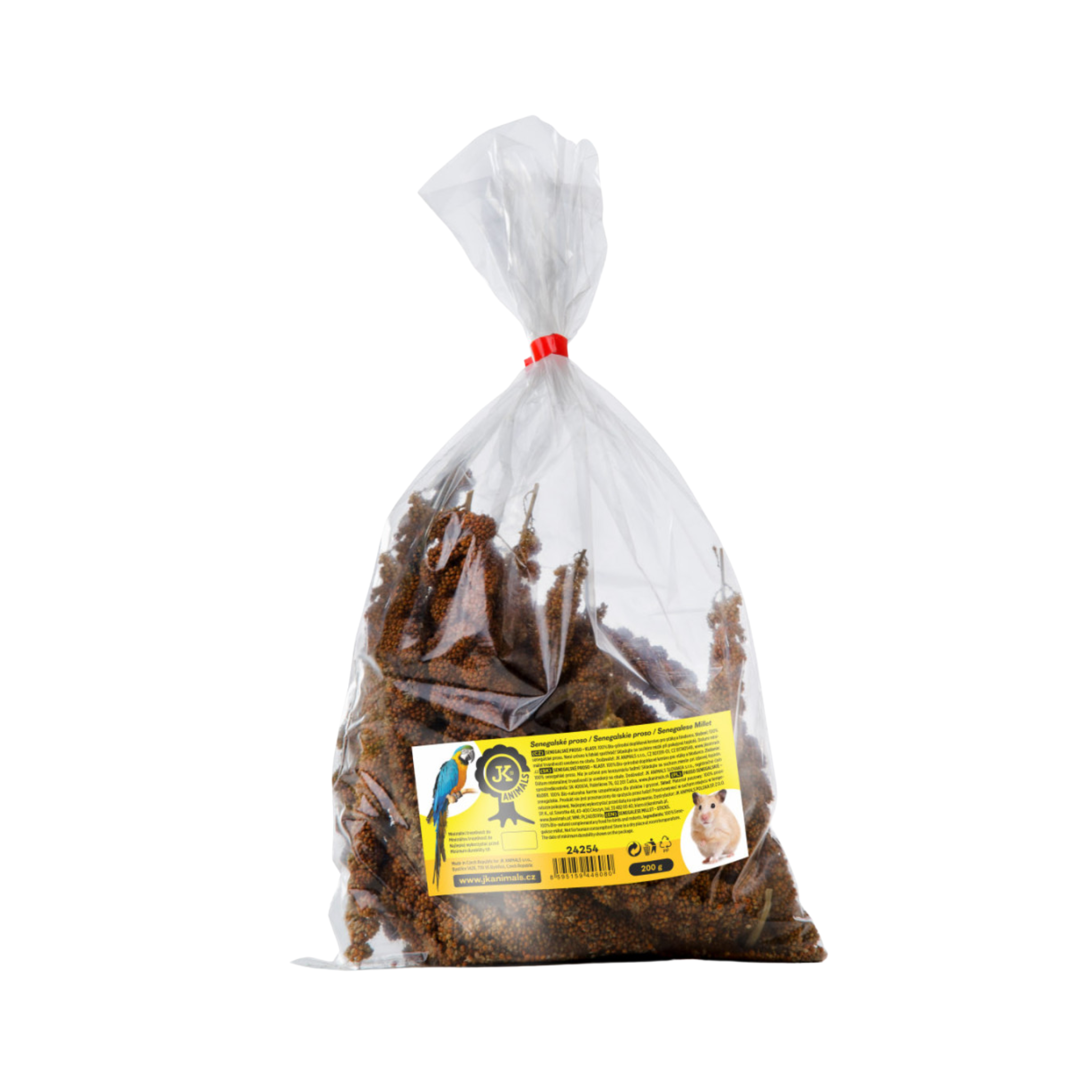 Jk Animals Senegalese Millet Natural in the form of ears 200g