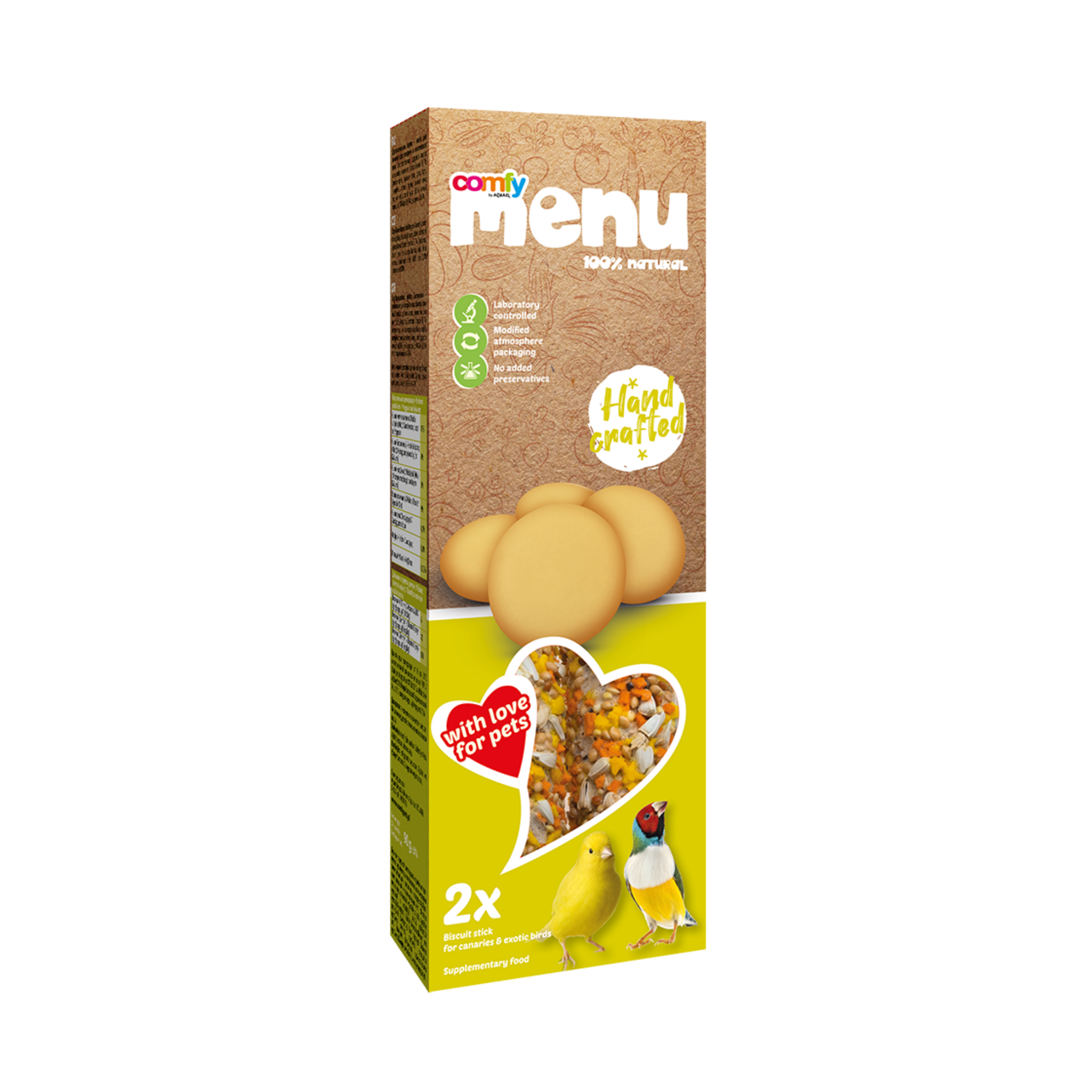 Comfy Menu Canary & Exotic Spon. Cake 90g