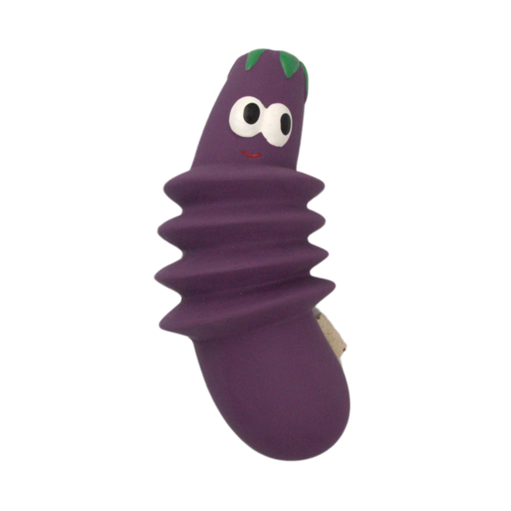 Hap Dog Toy Latex Fun Eggplant 14,5cm