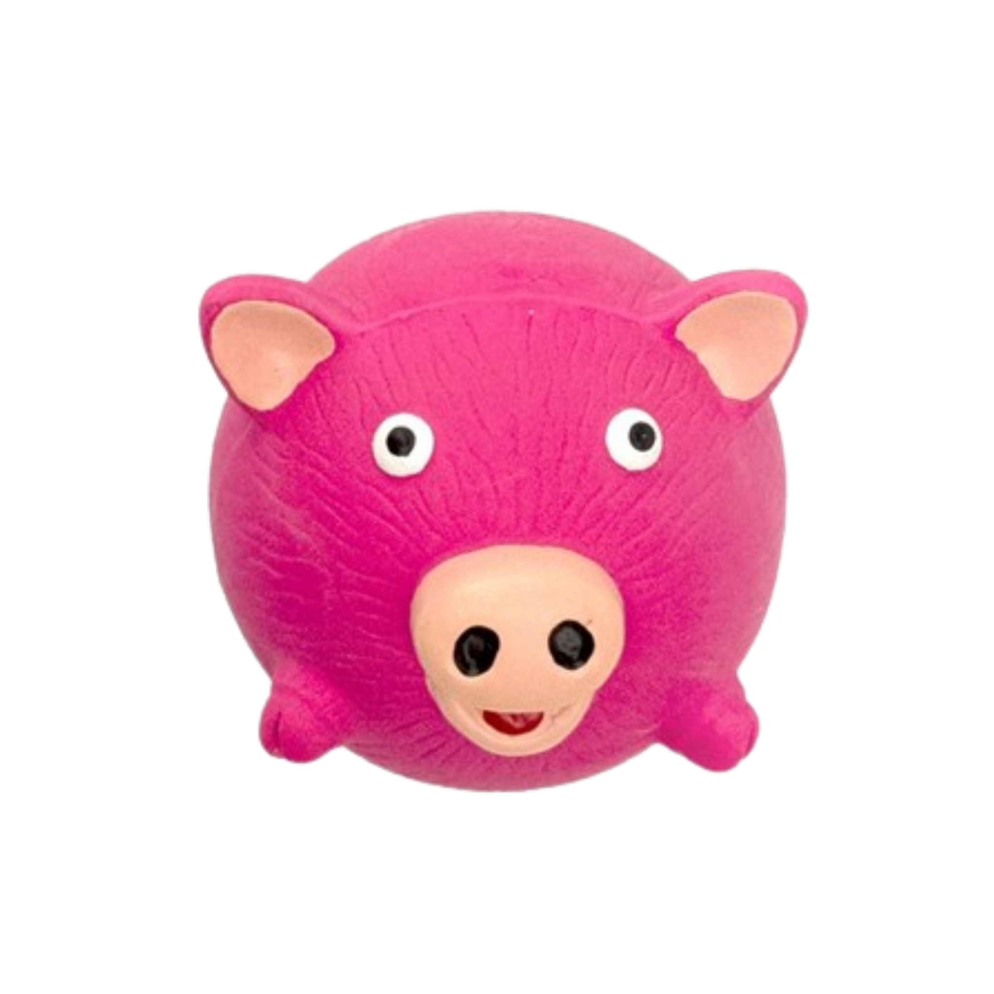 Hap Dog Toy Latex Farm Ball Pig 9cm