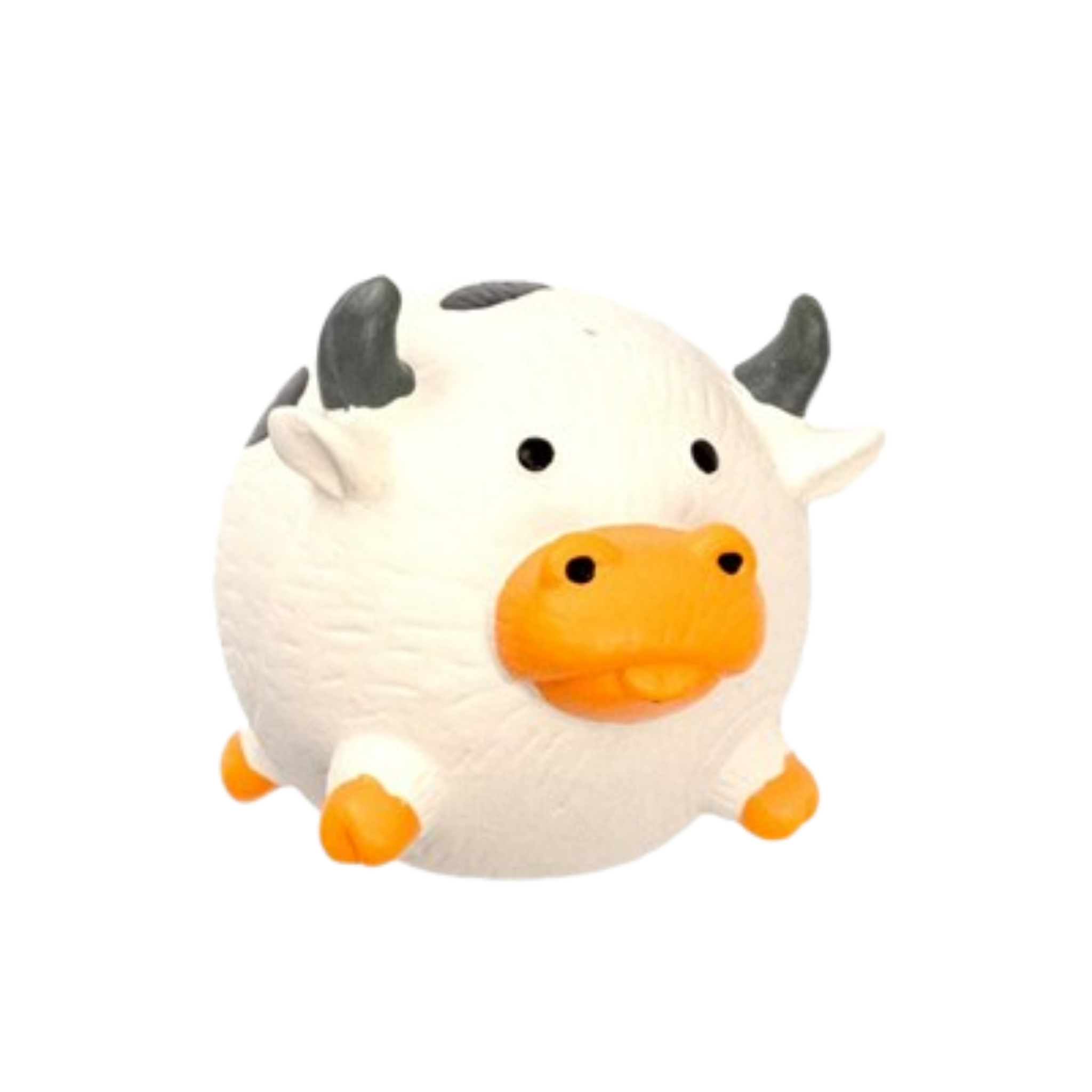Hap Dog Toy Latex Farm Ball Cow 9cm