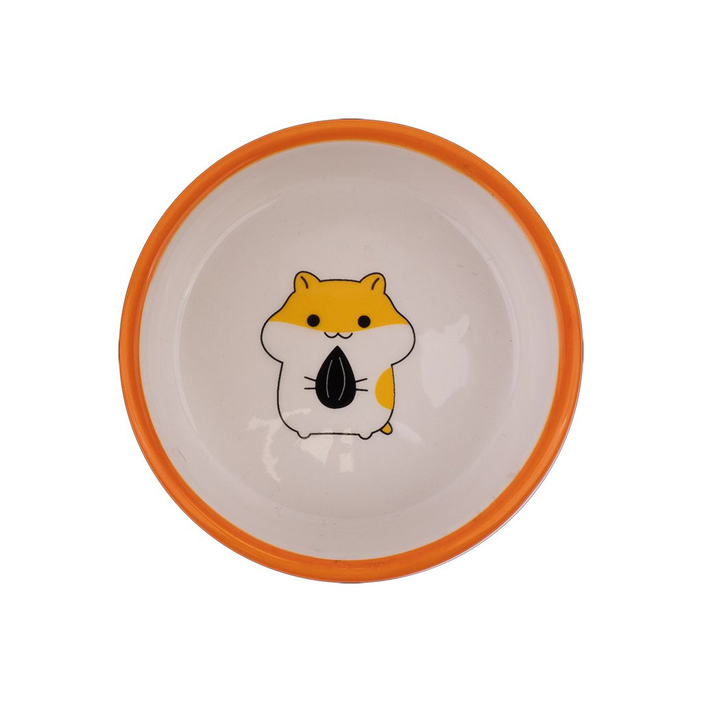 Have A Pet Ceramic Bowl Hamster Orange 70ml