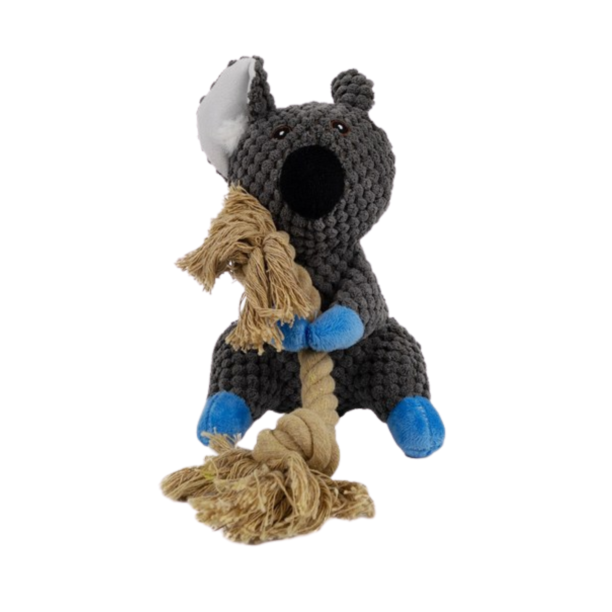 Hap Dog Toy Plush Koala Rope 25cm