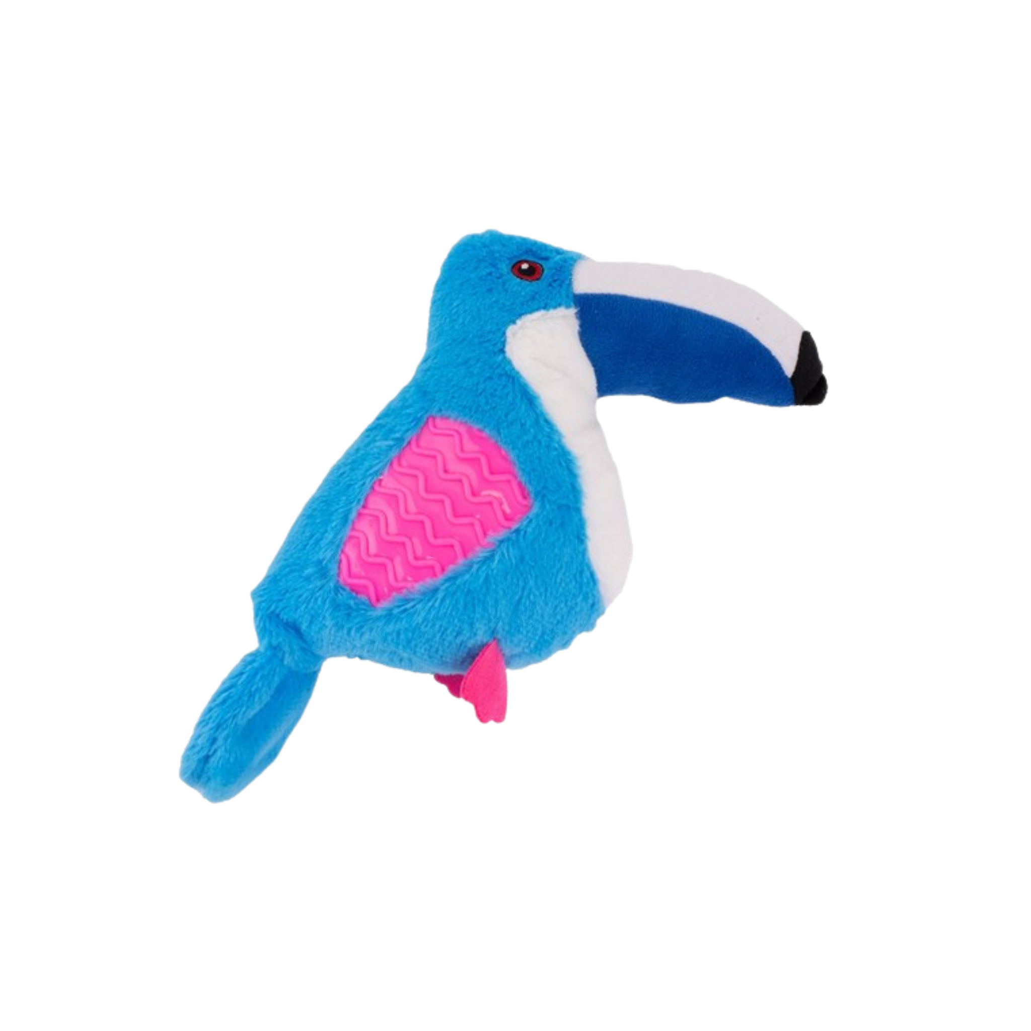 Hap Dog Toy Plush Blue Toucan 27cm