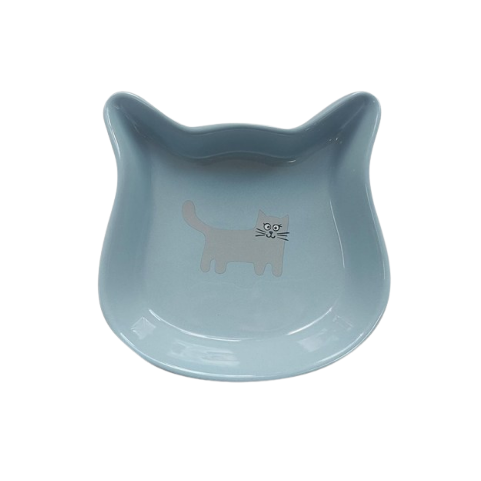 Hap Ceramic Bowl Cat Blue 200ml
