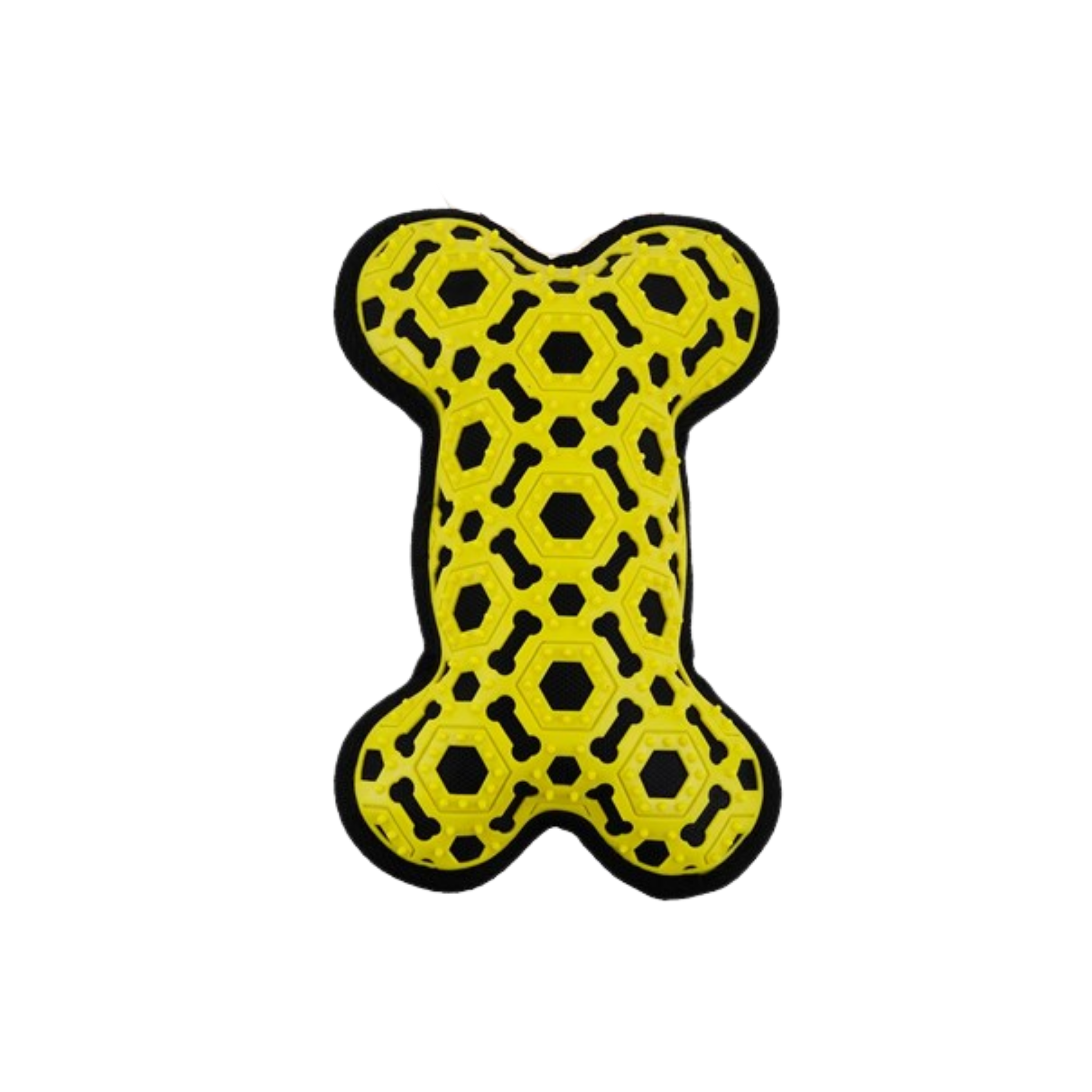 Hap Dog Toy Bone Yellow 23cm