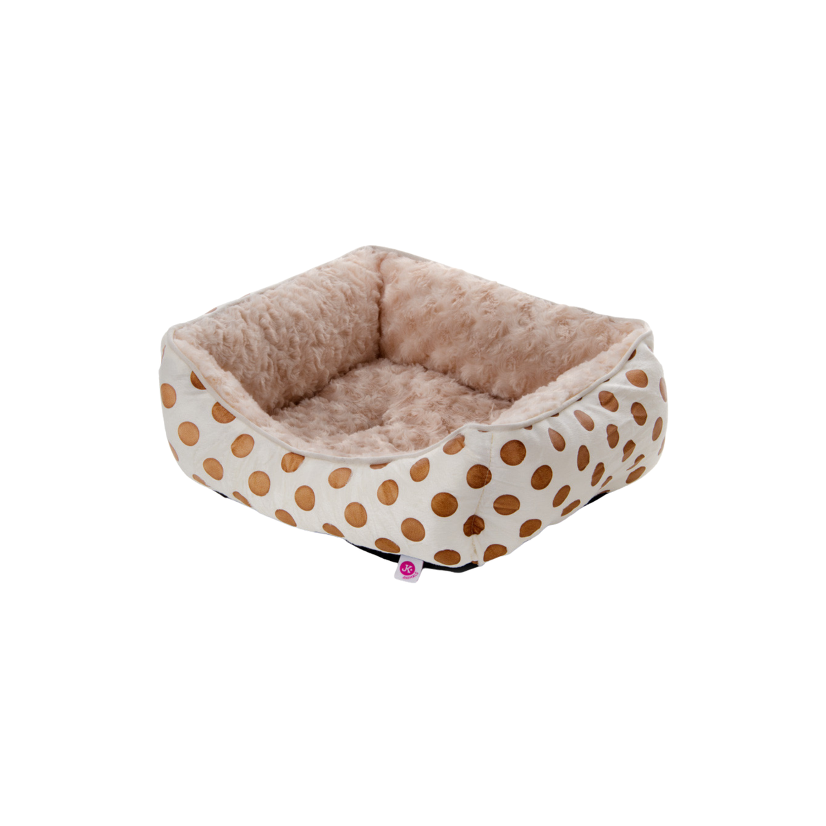JK Animals Puppy Pet Bed, Beige
