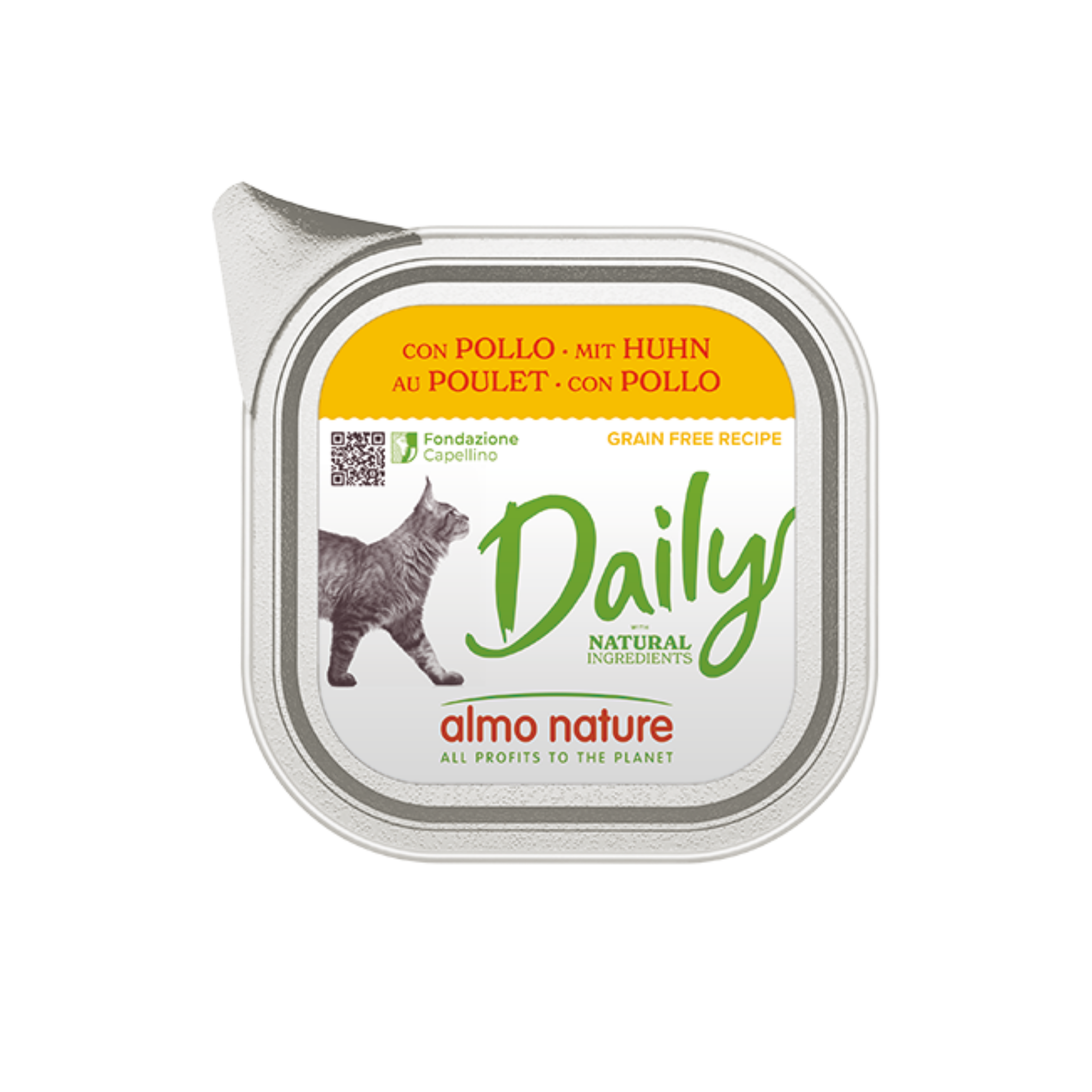 Almo Nature Daily Cat Paté with Chicken 100g