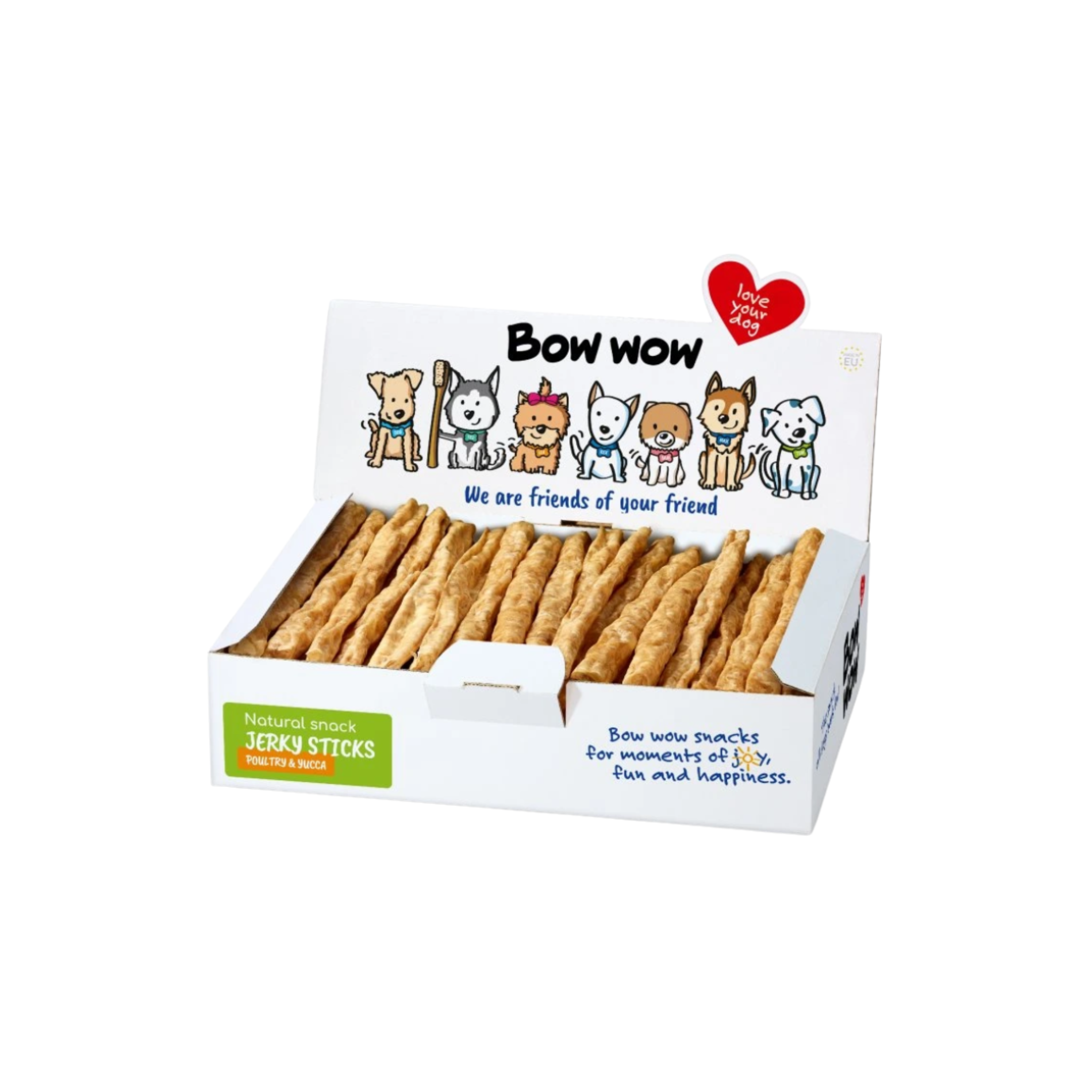 BowWow Jerky Sticks Poultry & Yucca 1pc