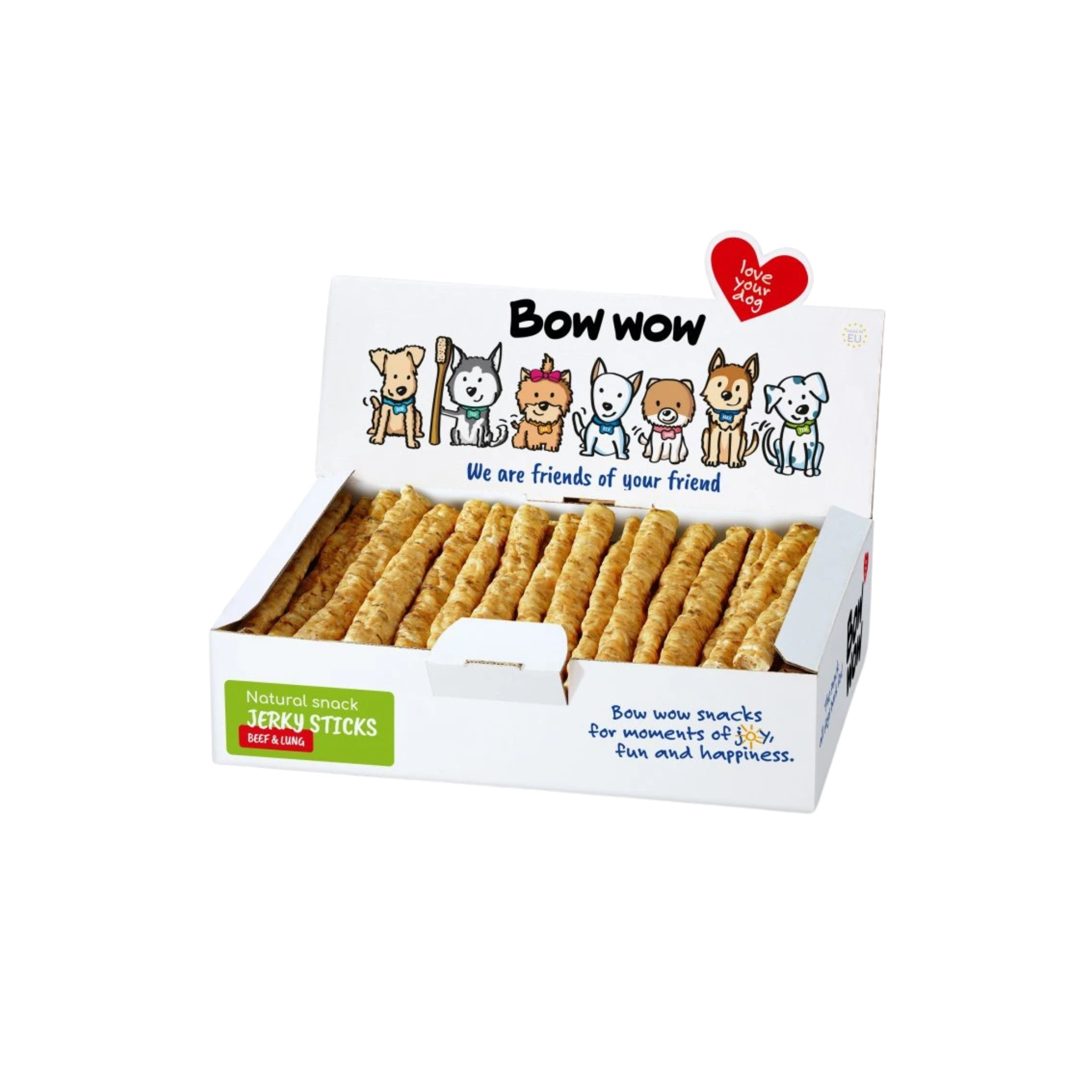 BowWow Jerky Sticks Beef & Lungs 1pc