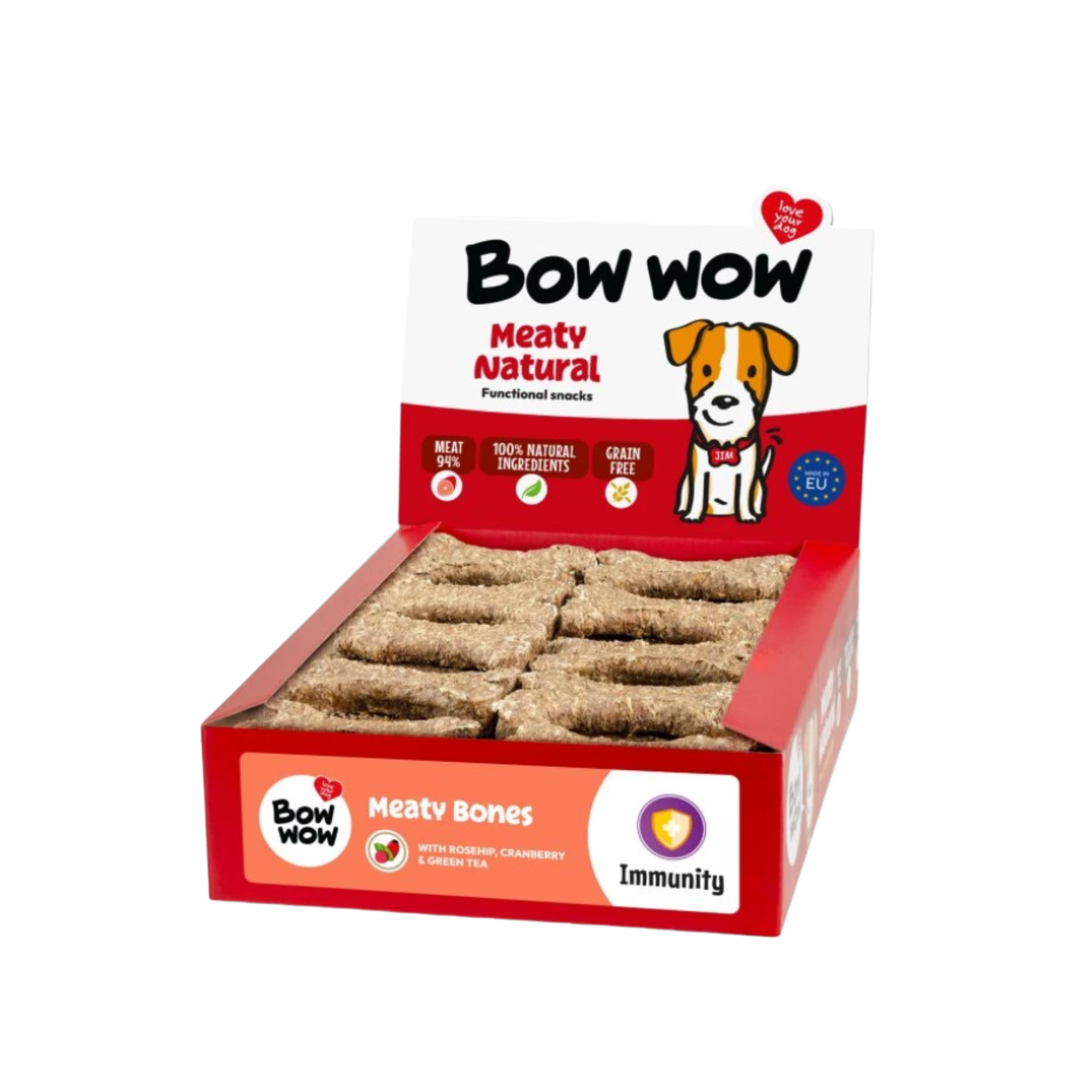 BowWow Meaty Bones Beef & Collagen 1pc