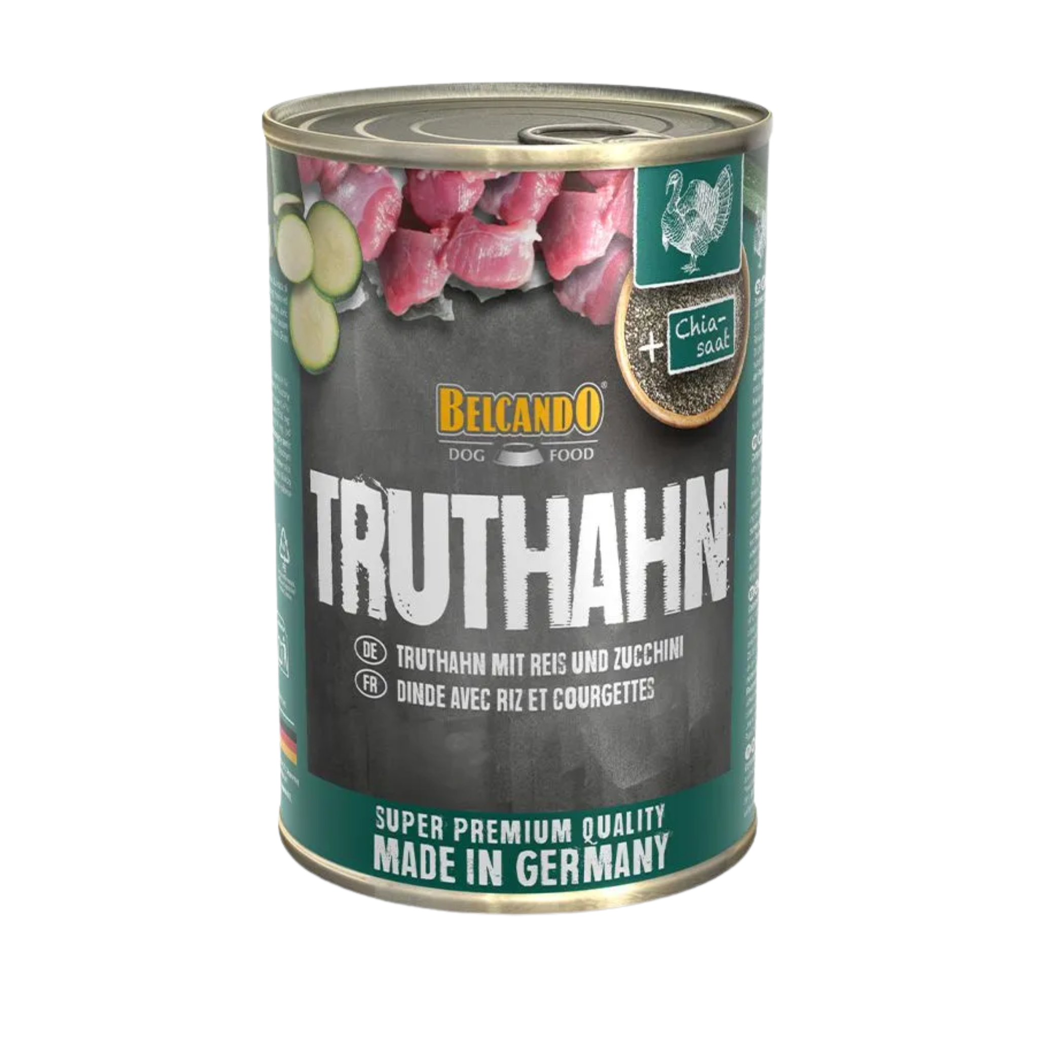 Belcando Quality Selection Turkey with Rice & Courgettes 400g in can