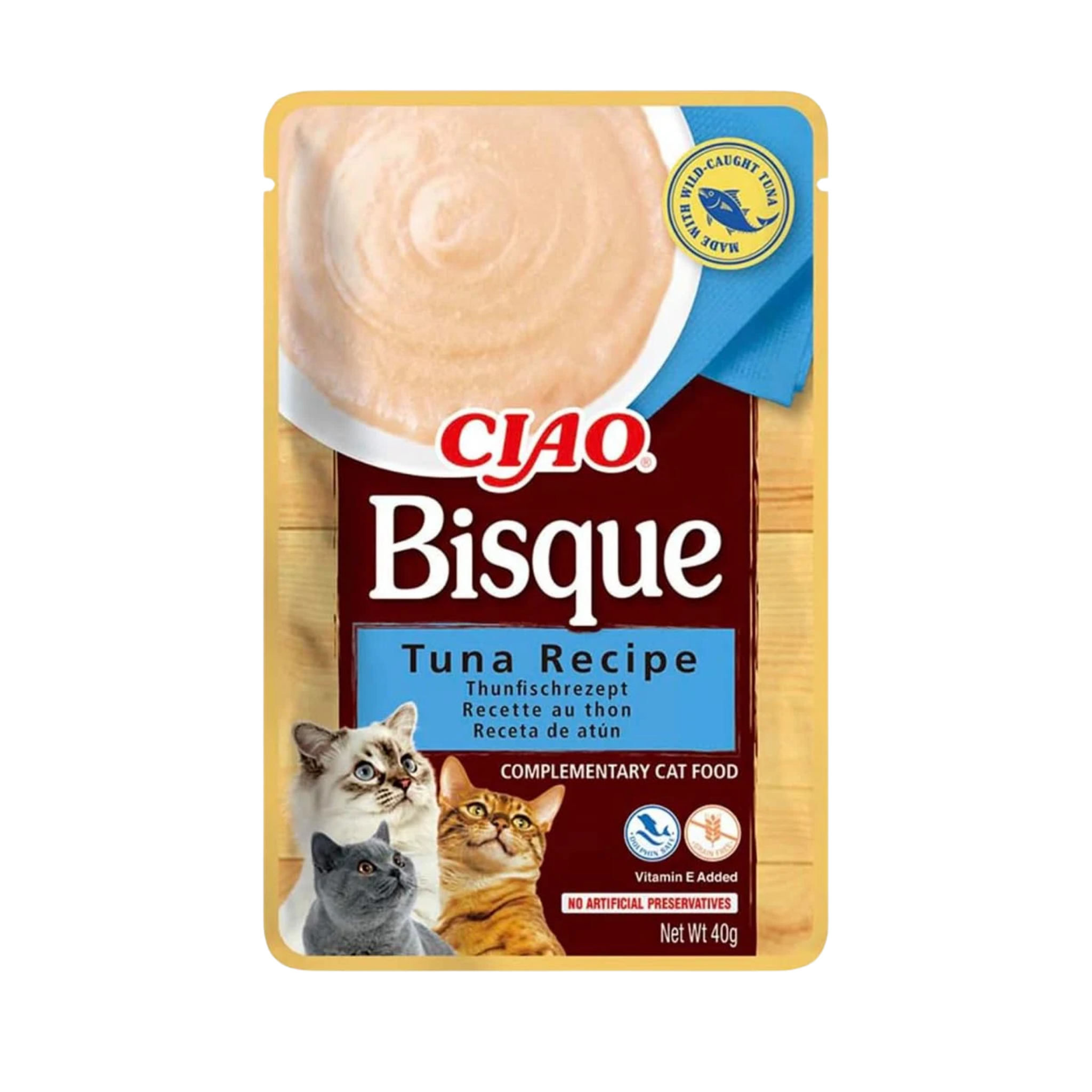 Ciao Bisque Tuna recipe 40g in pouch