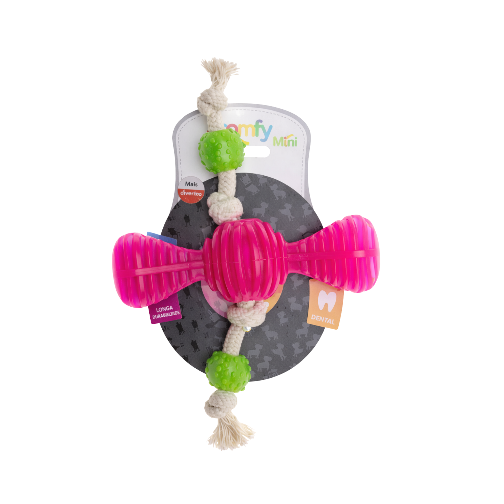 Comfy Toy Candy Pink + Rope