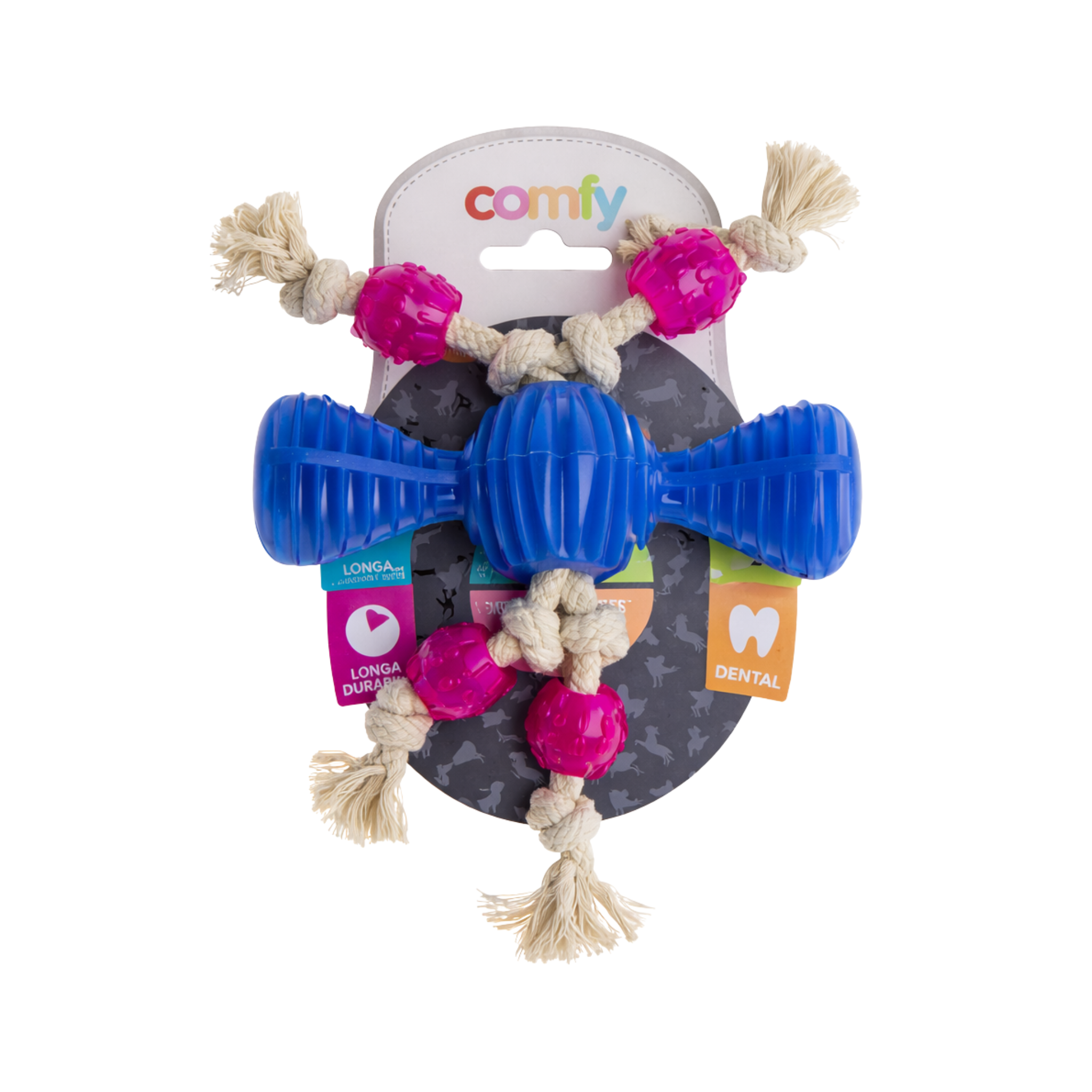 Comfy Toy Candy Blue + Rope