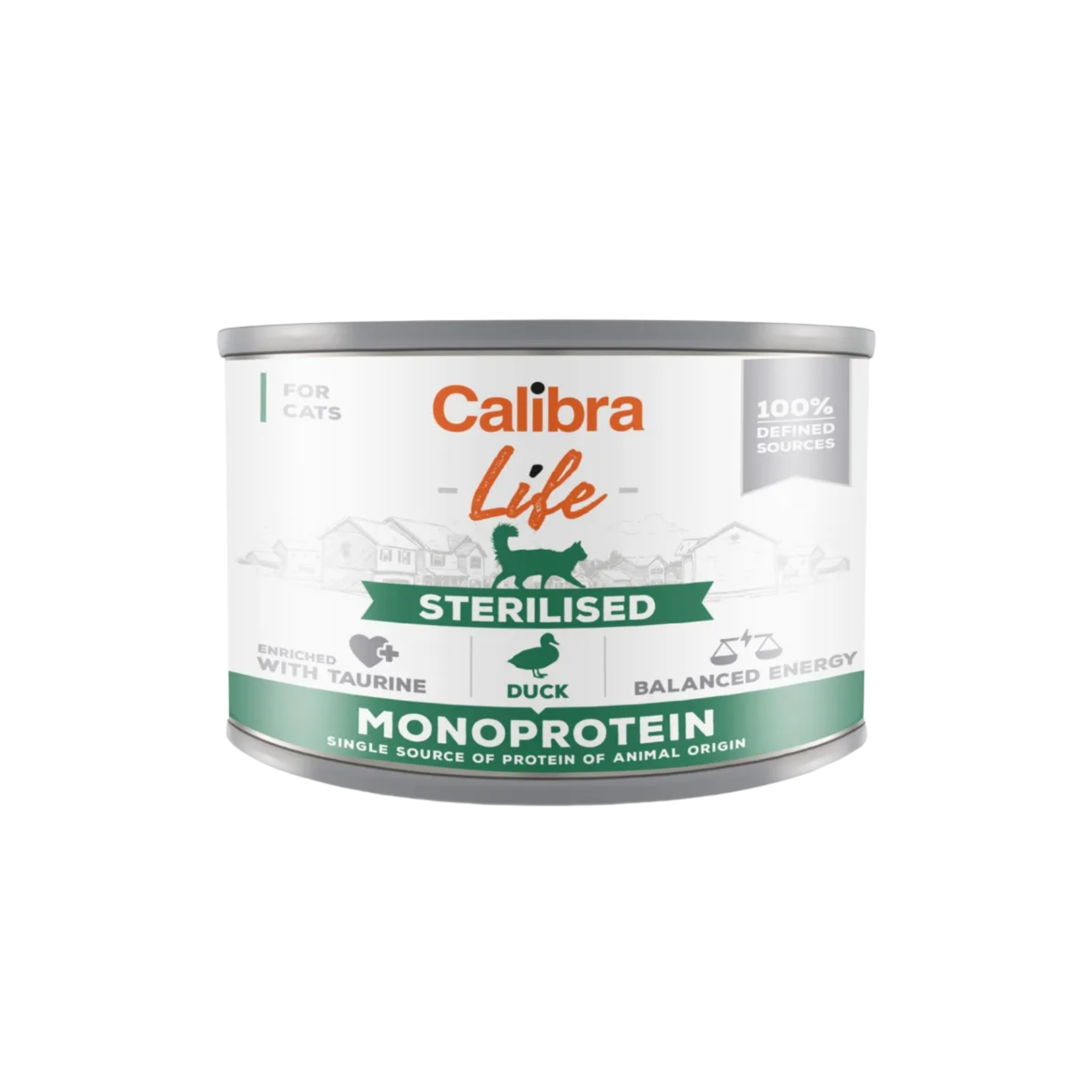 Calibra Cat Life Sterilised Duck 200g