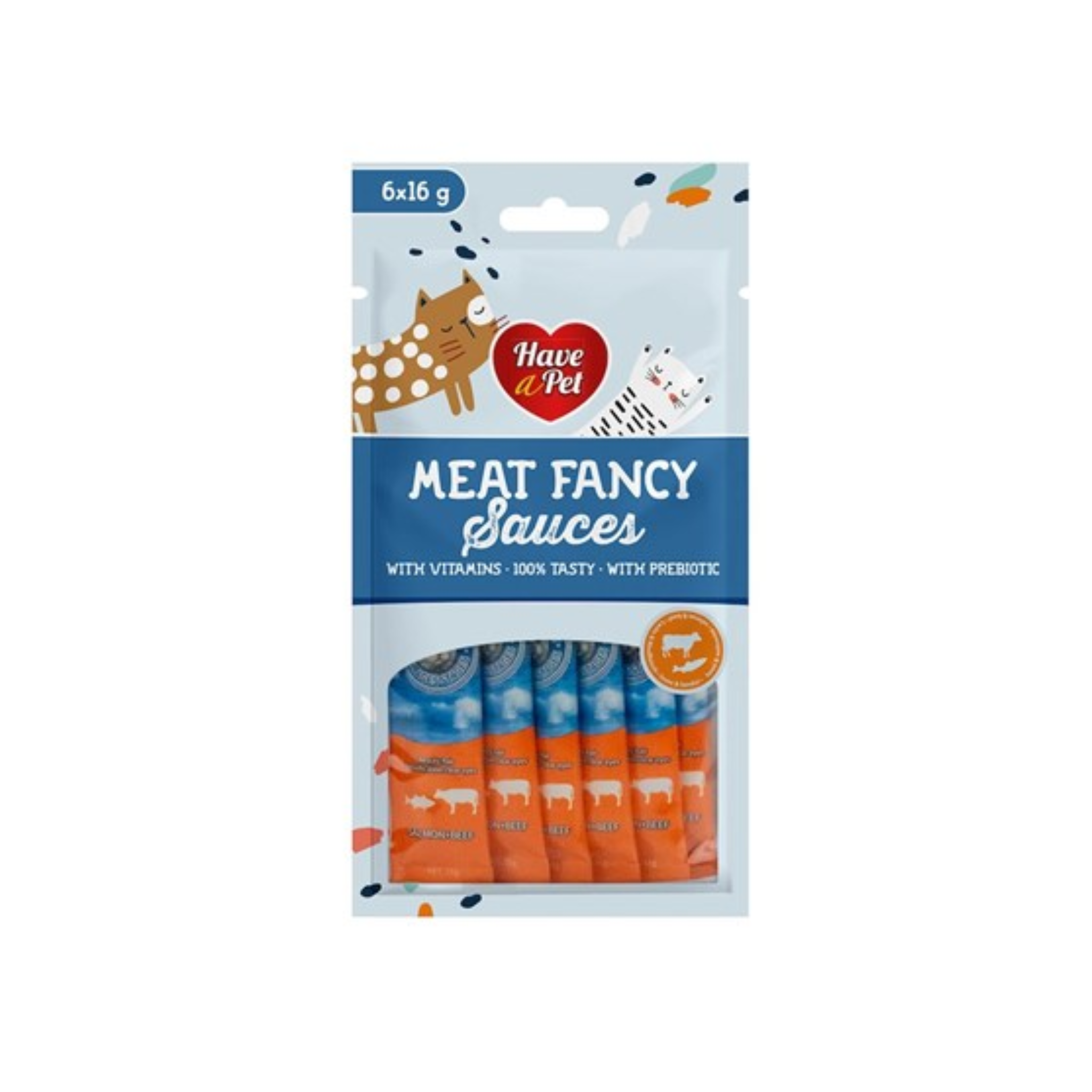 Have A Pet Cat Sauces 6x16g