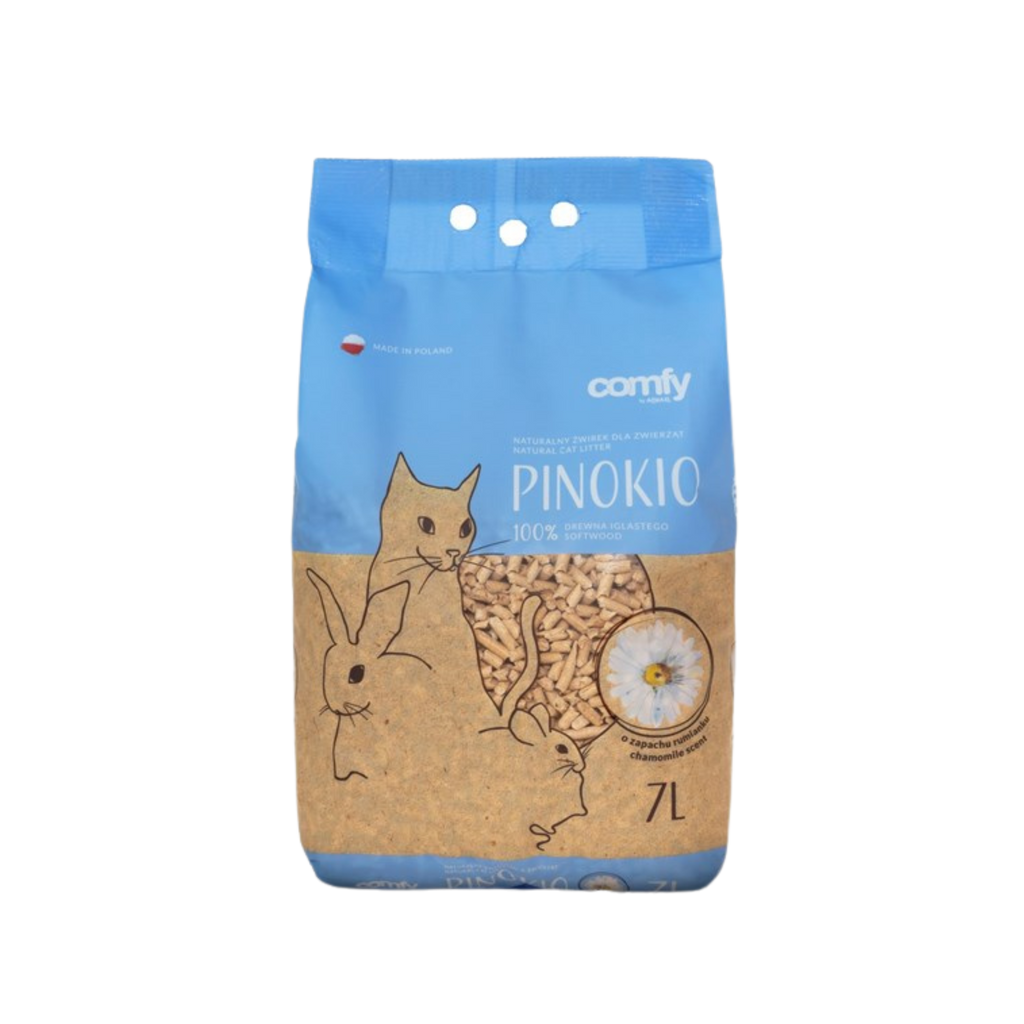 Comfy Litter Pinokio Wooden Litter Chamomile 7L