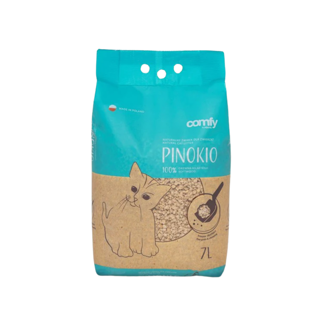 Comfy Litter Pinokio Wooden Clumping Pallets 7L
