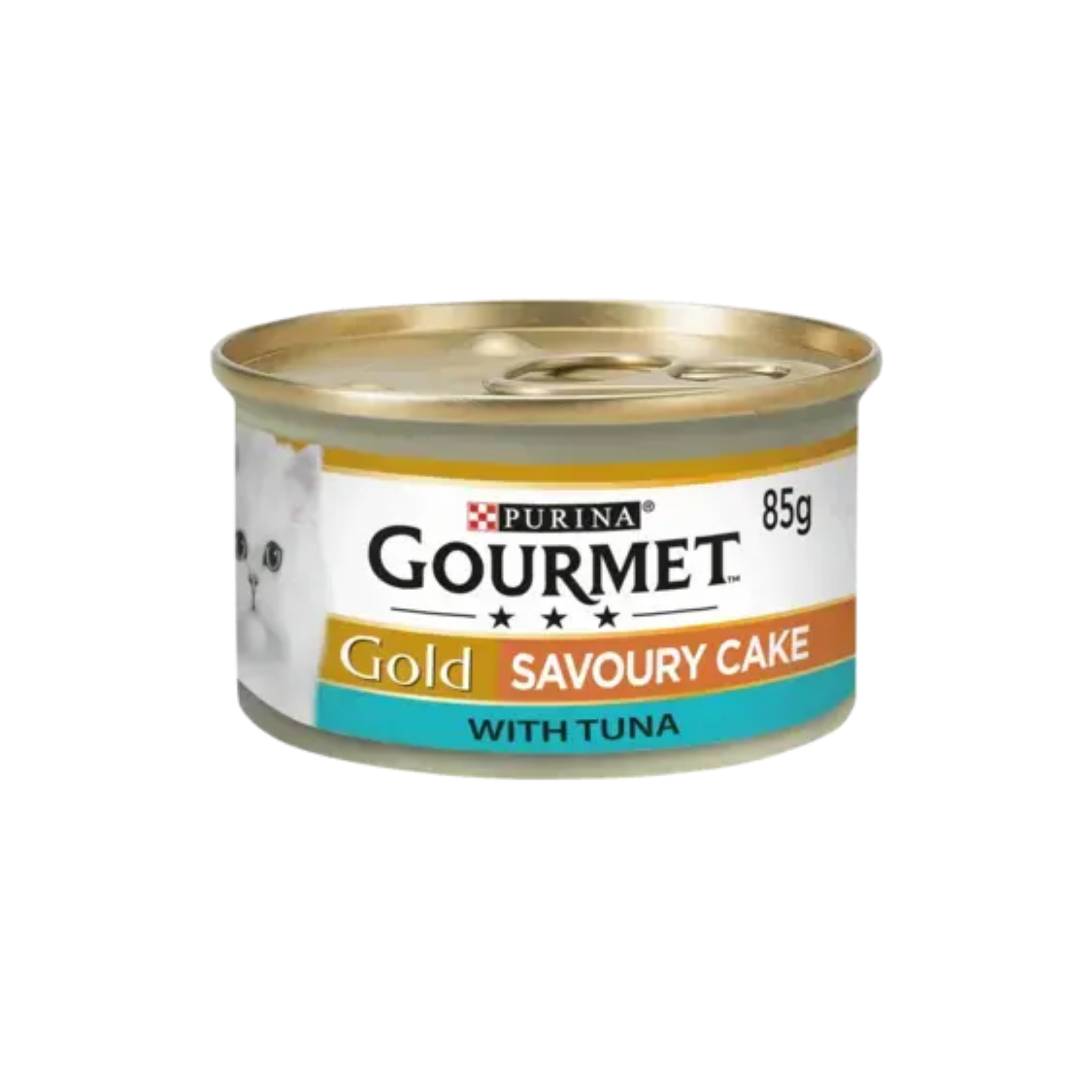 Purina Gourmet Gold Savoury Cake Tuna Wet Cat Food 4x85g