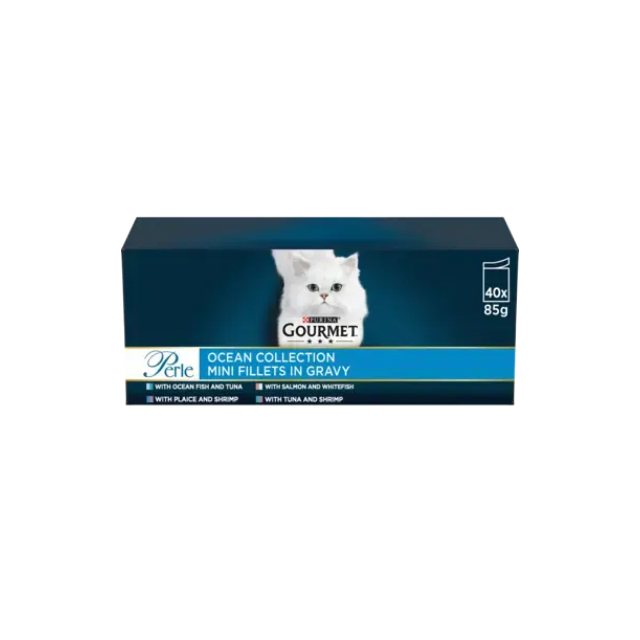 Purina Gourmet Perle Ocean Collection Wet Cat Food 40x85g