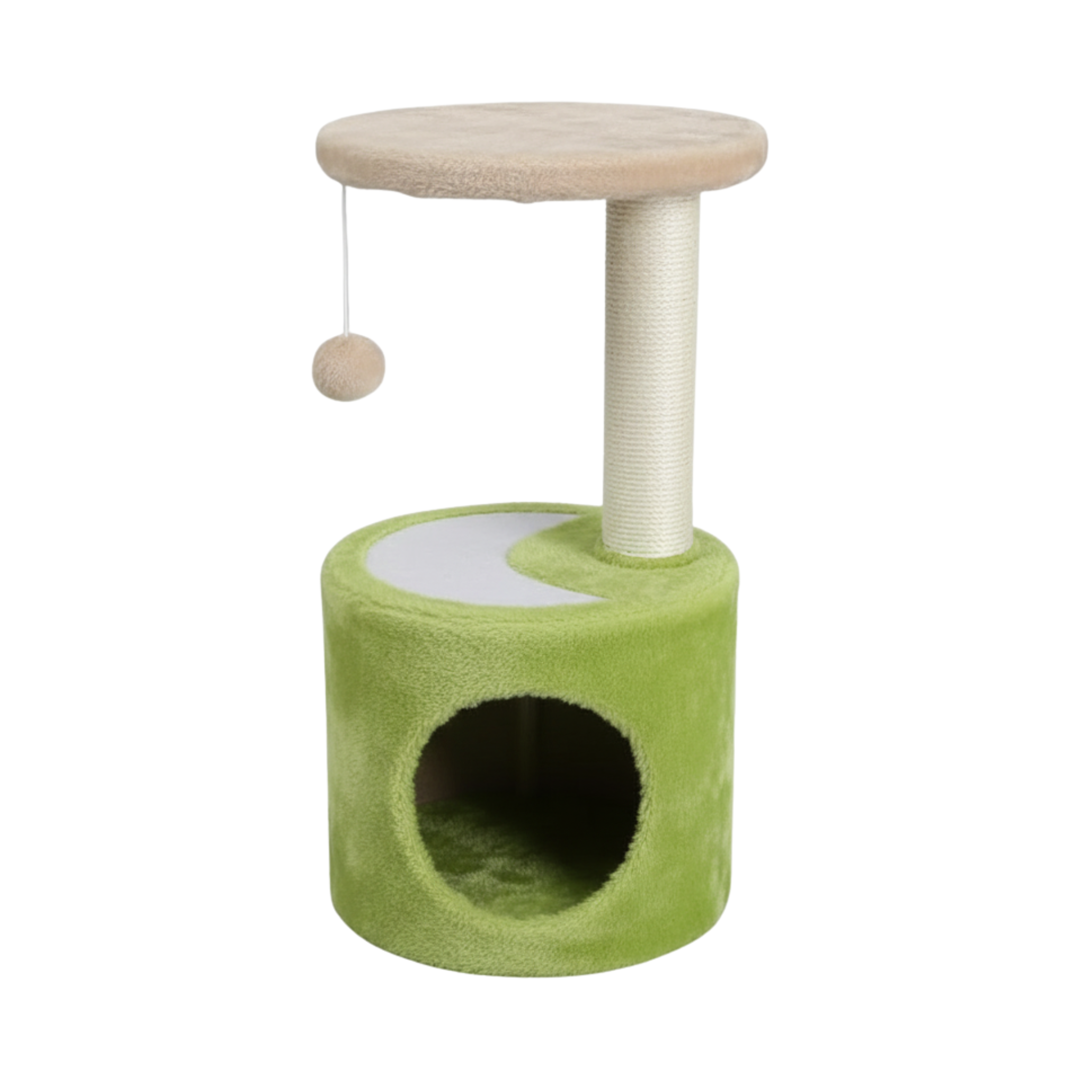 Have A Pet Scratcher Patrick with Ball Green 57cm