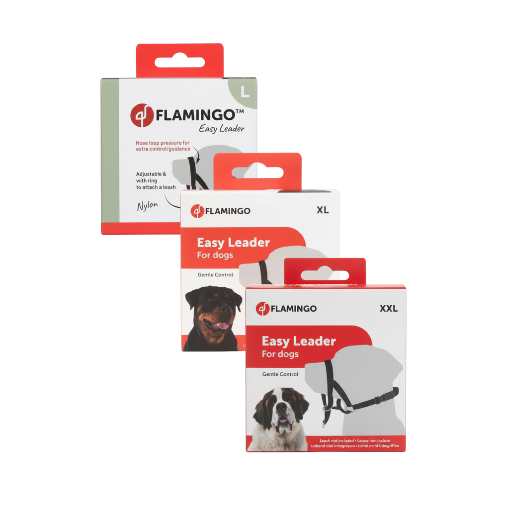 Flamingo Head collar Easy Leader Black
