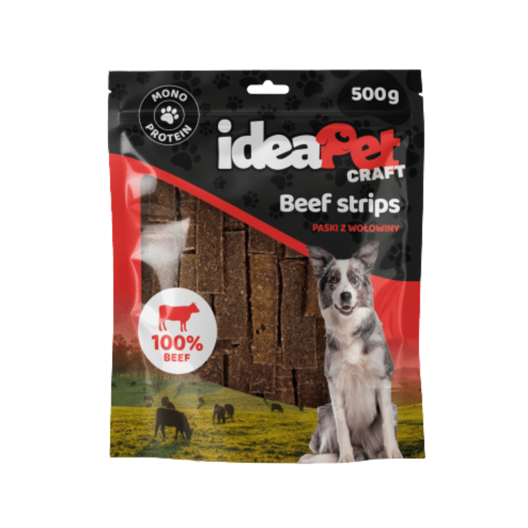 IdeaPet Craft - Beef Strips 500g