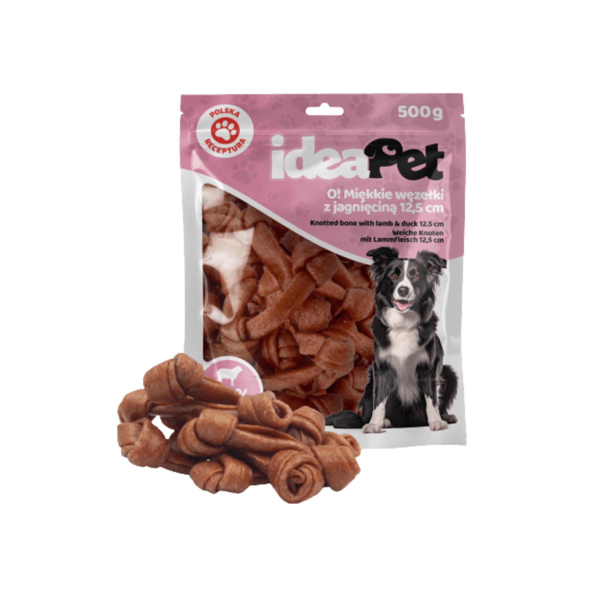 IdeaPet Soft Bonso Duck Knots with Lamb 12.5cm 500g