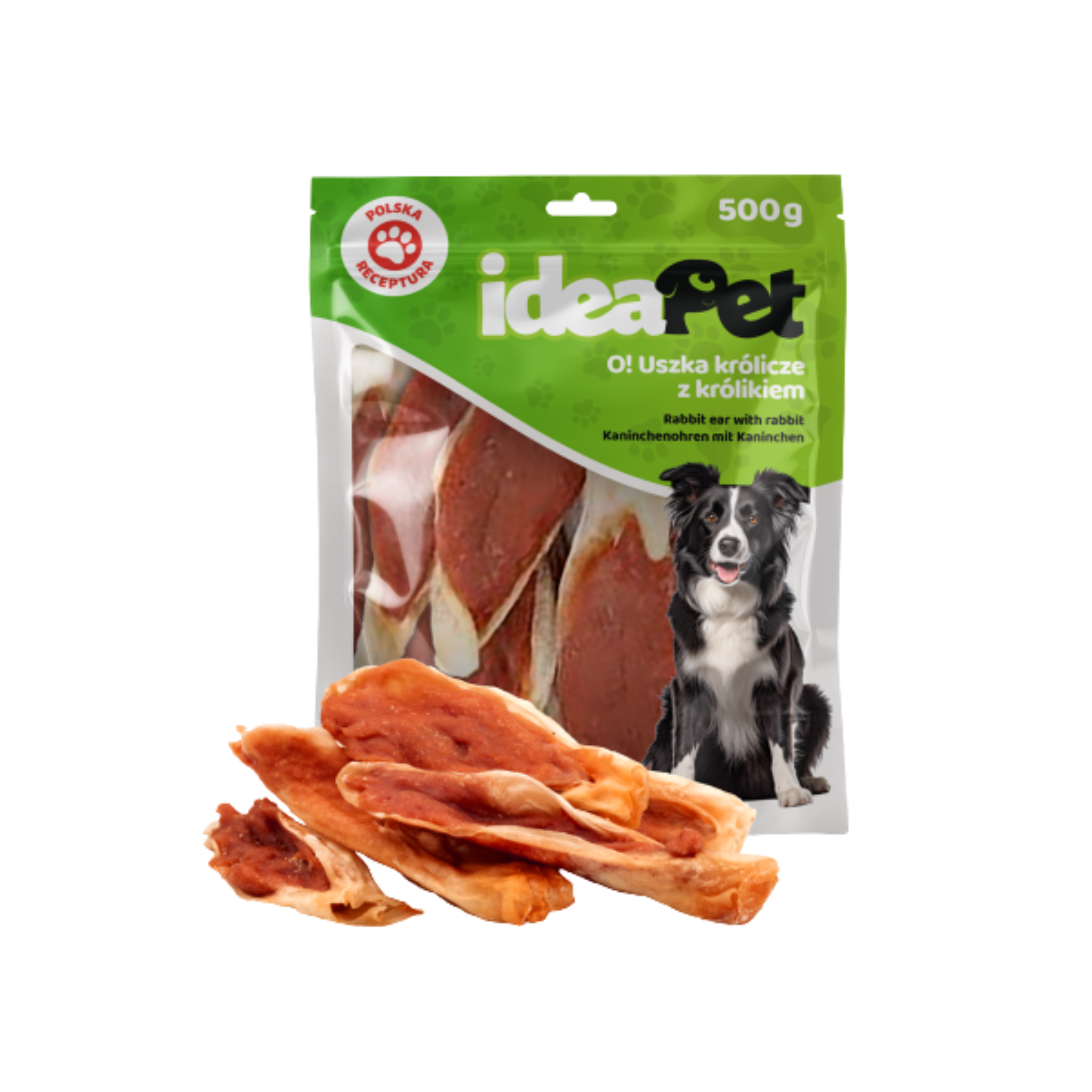 IdeaPet Rabbit Ears with Rabbit 500g