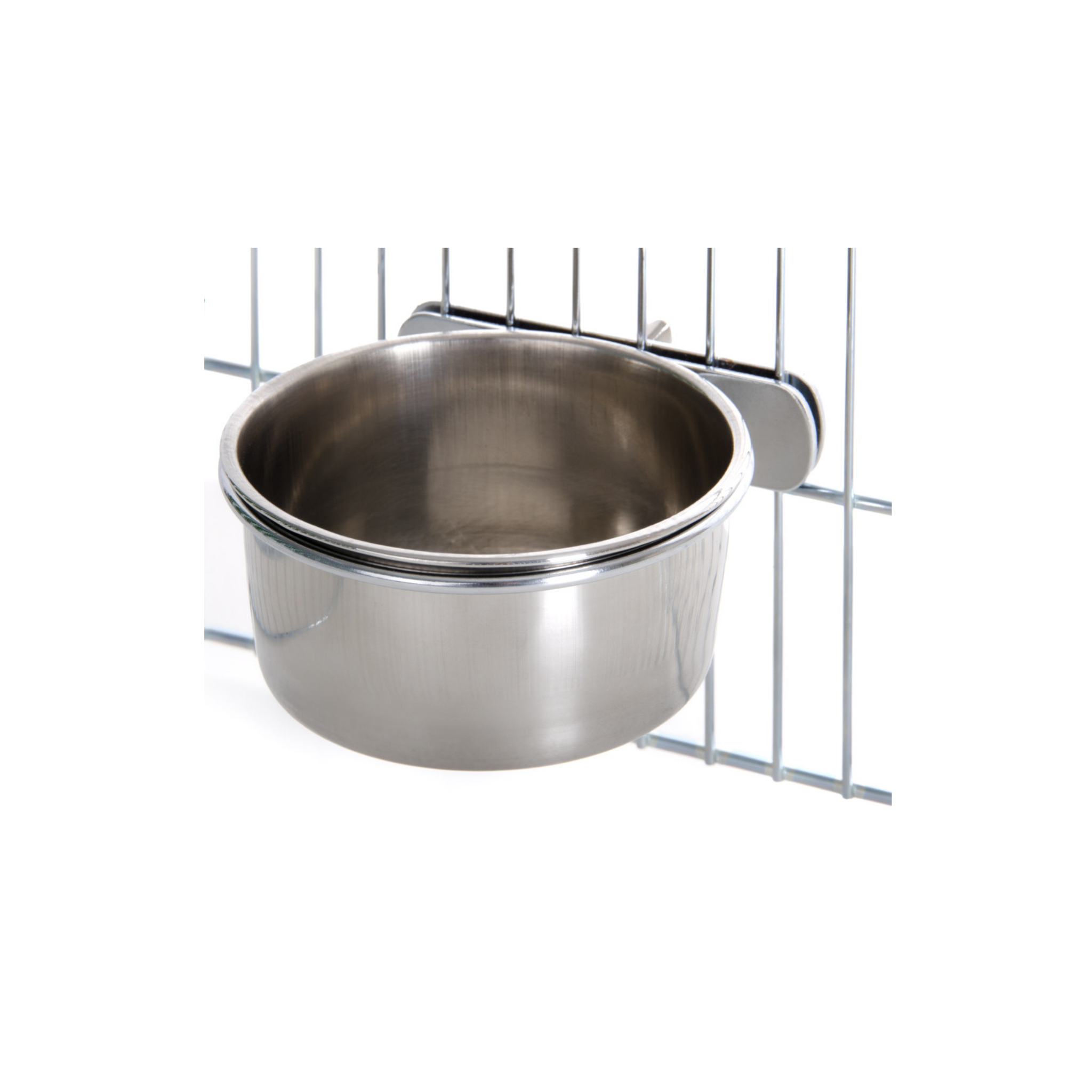 JK Animals Stainless Steel bowl with Screw Holder