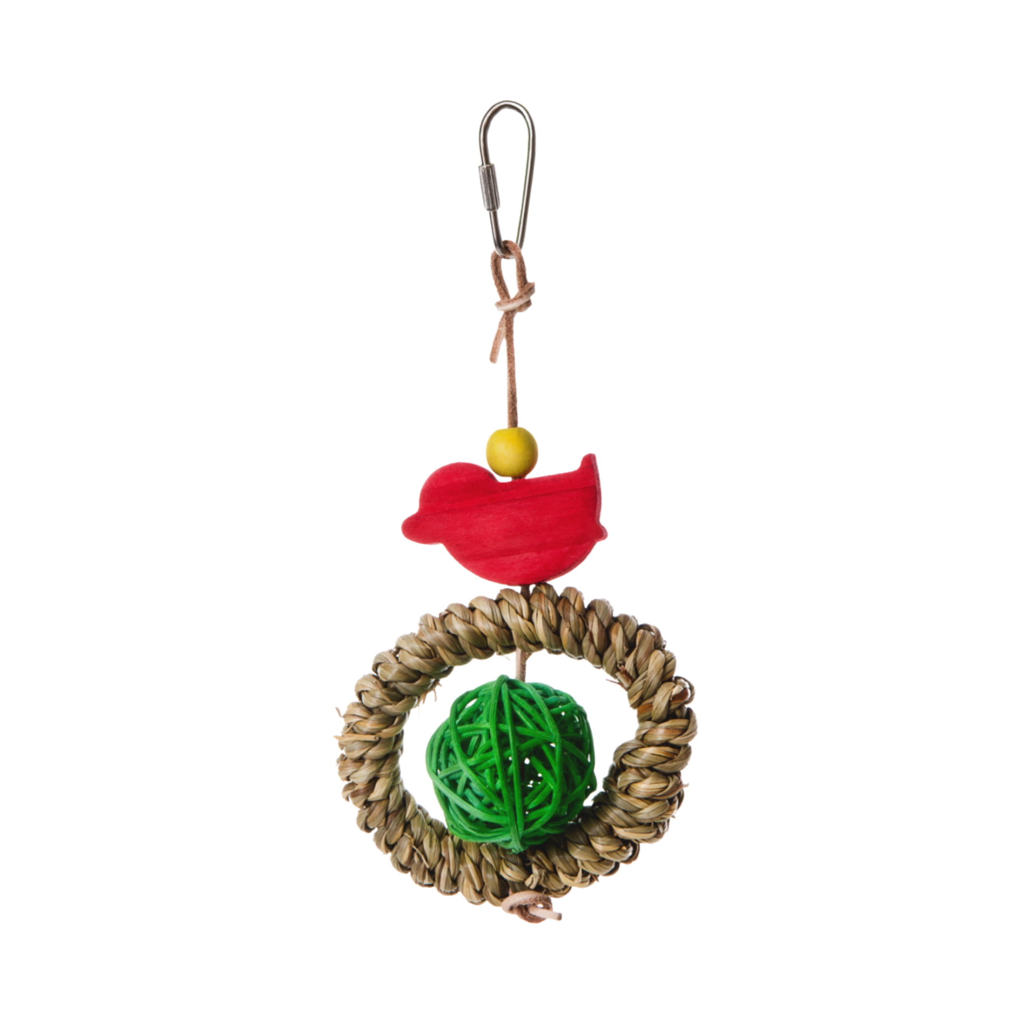JK Animals Bird Toy Ring + Wicker 12 cm