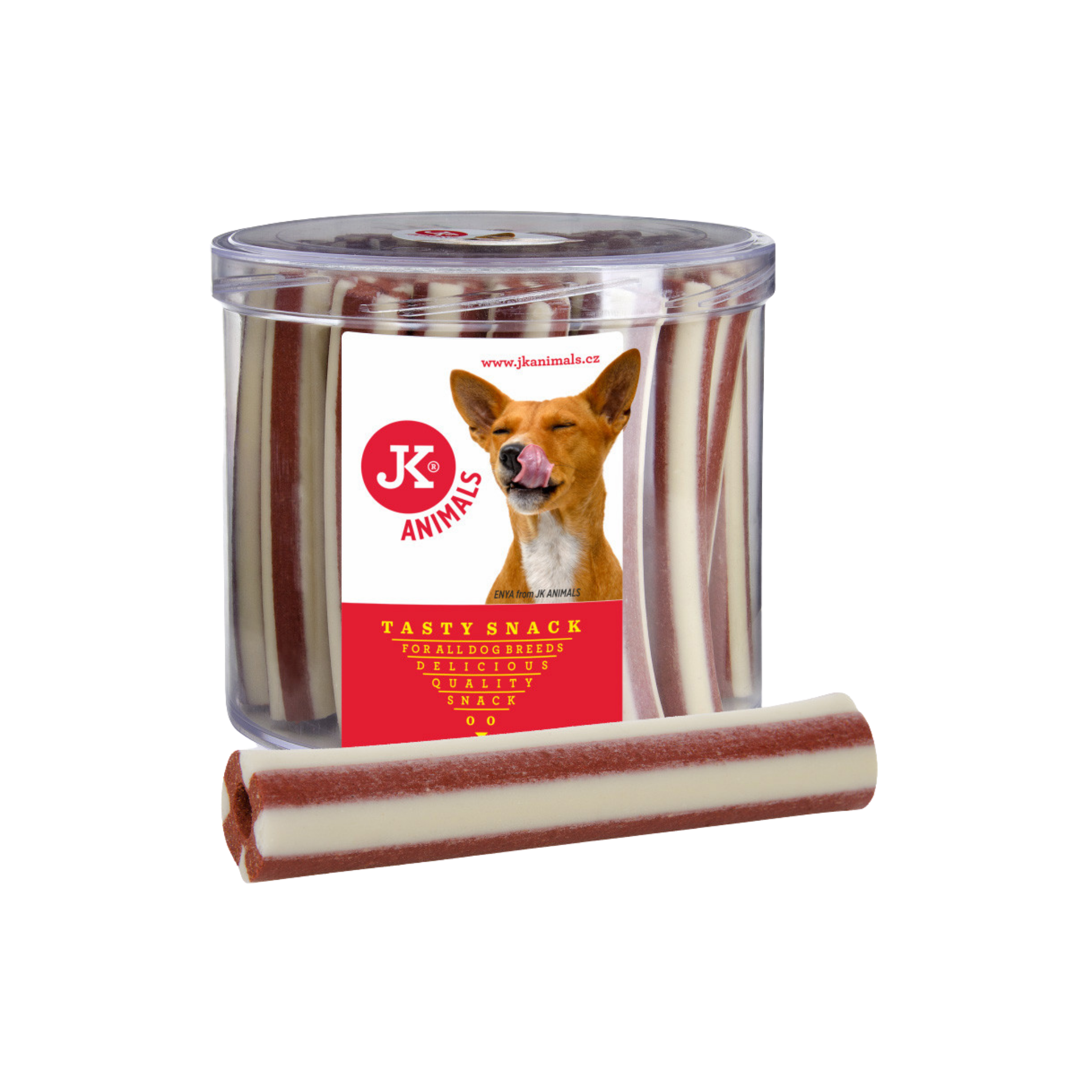 JK Animals Tubitos with Salami Flavour 35pcs/tub