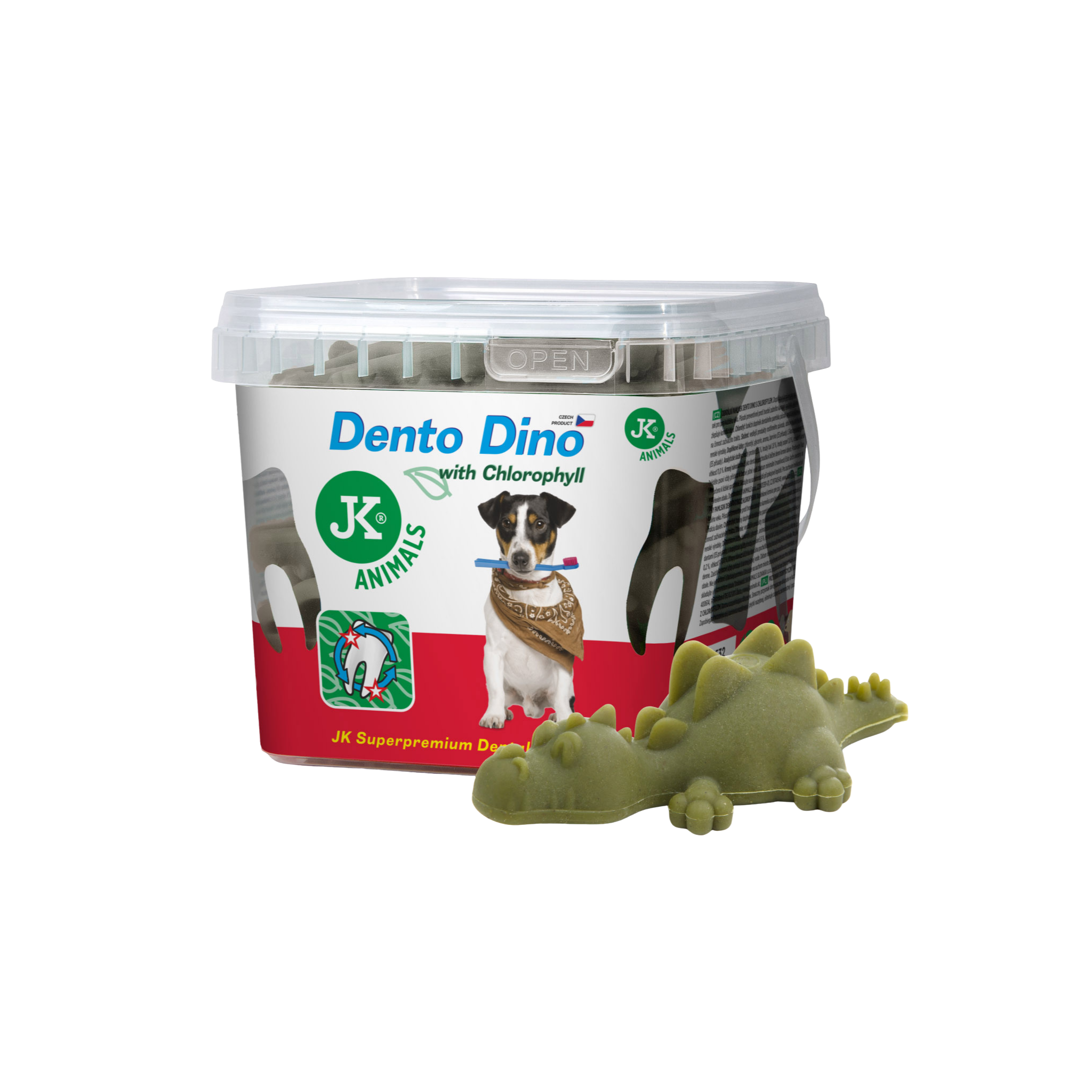 JK Animals Dento Dino with Chlorophyll 28pcs