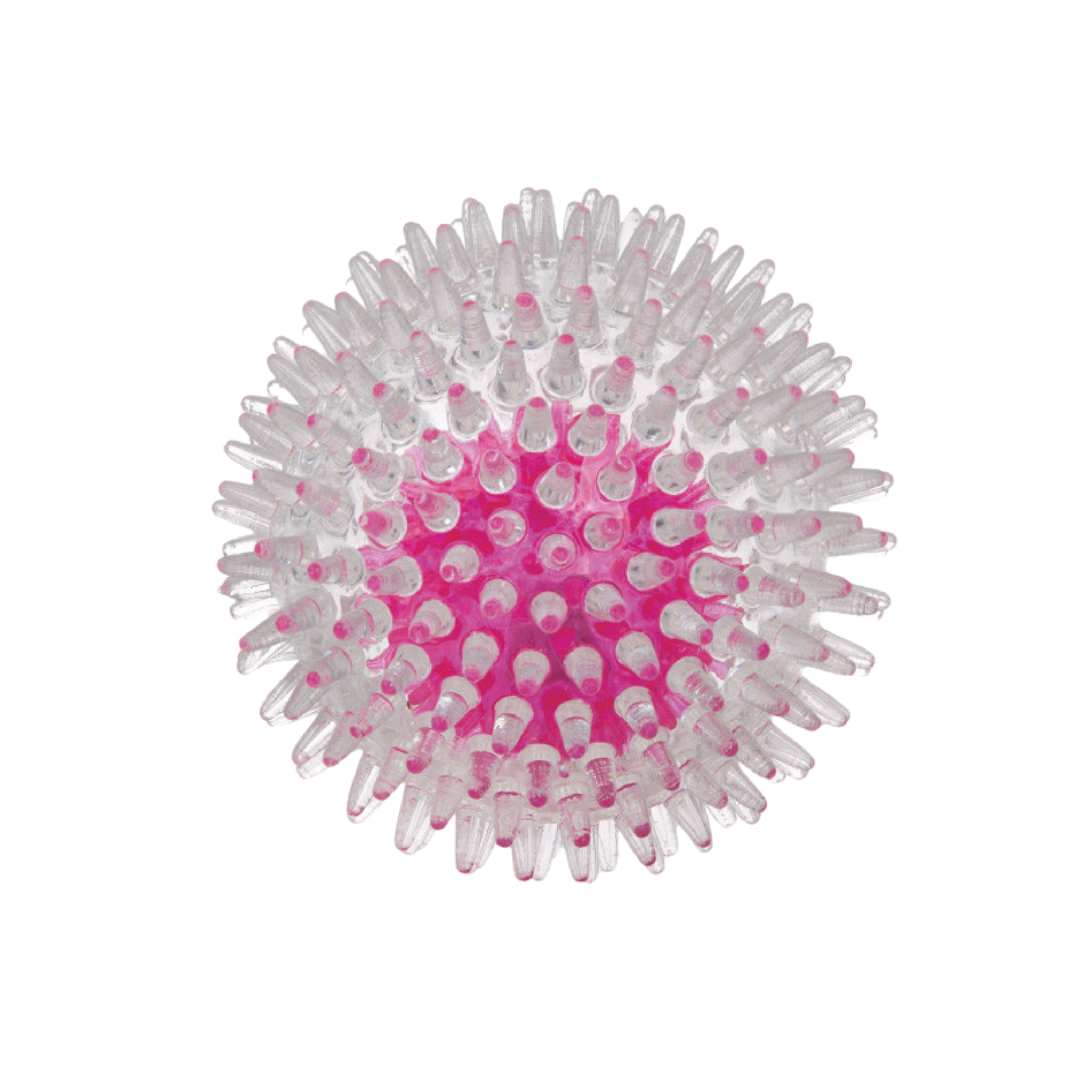 JK Animals LED TPR small spiky ball 8 cm