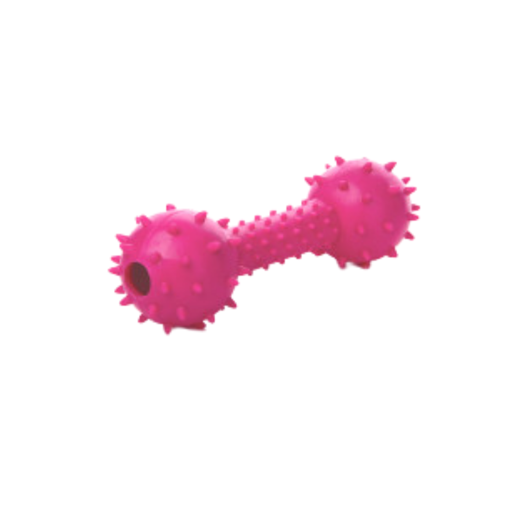 JK Animals TPR Spiky Dumbbell 14cm