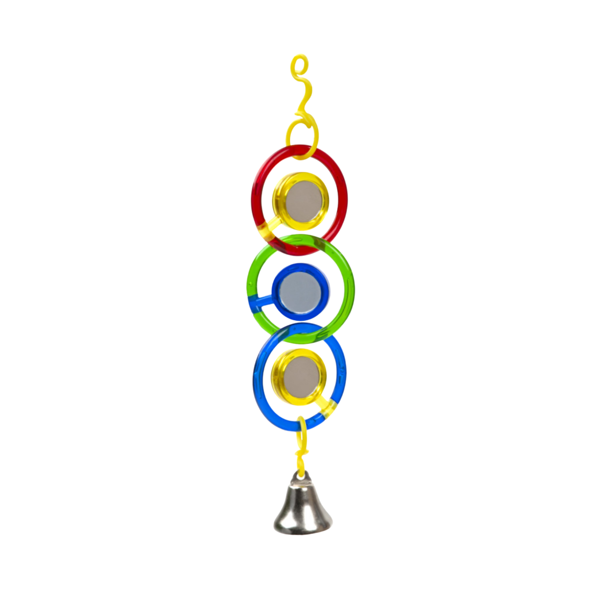 JK Animals Bird Toy 3 Rings + 3 Mirrors + Bell