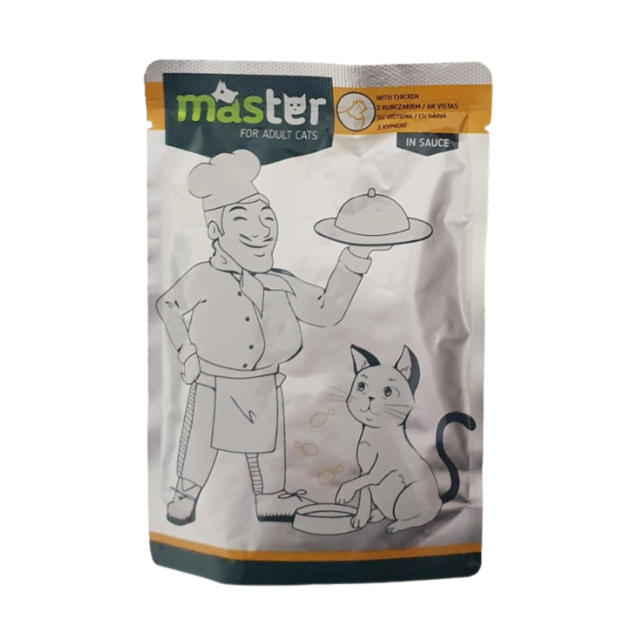 Master Cat Complete Wet Food Chicken 80g